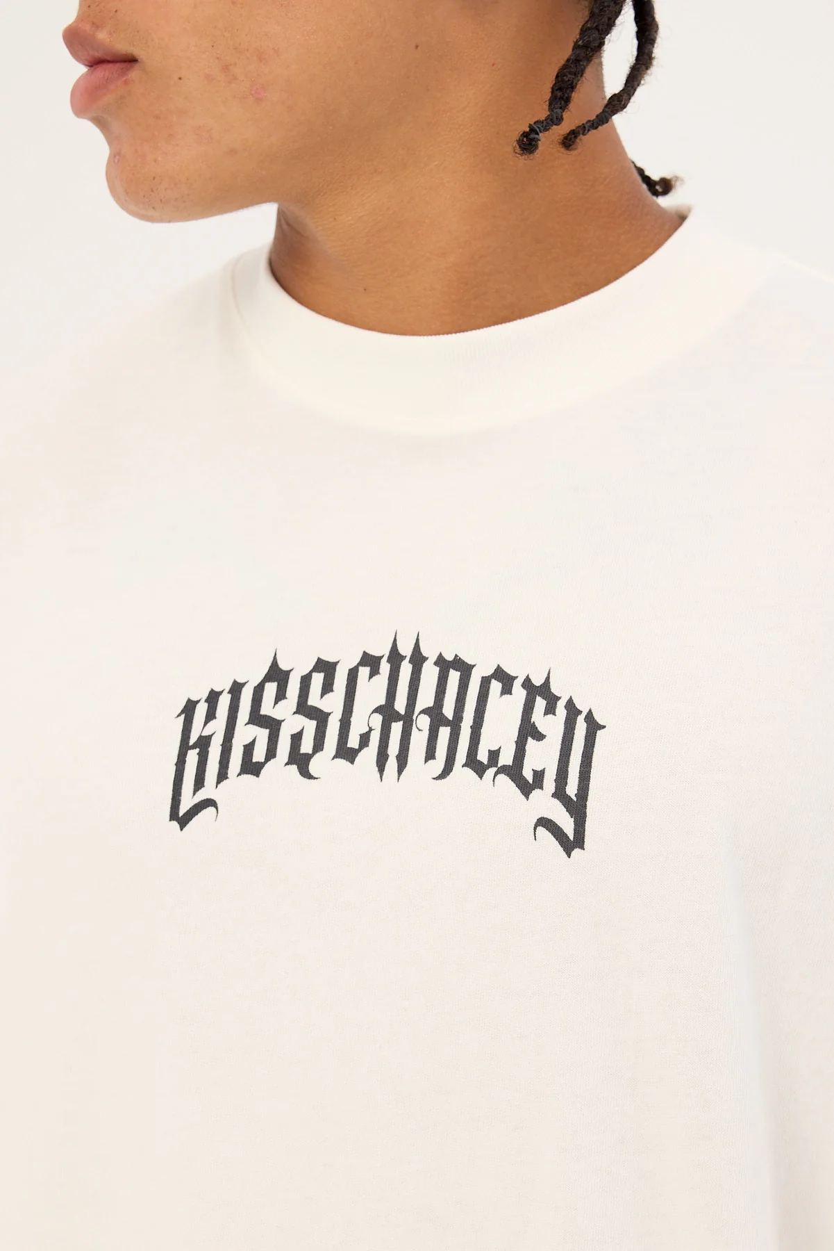 Kiss Chacey Seek Heaven Street Tee Natural White - Image 6