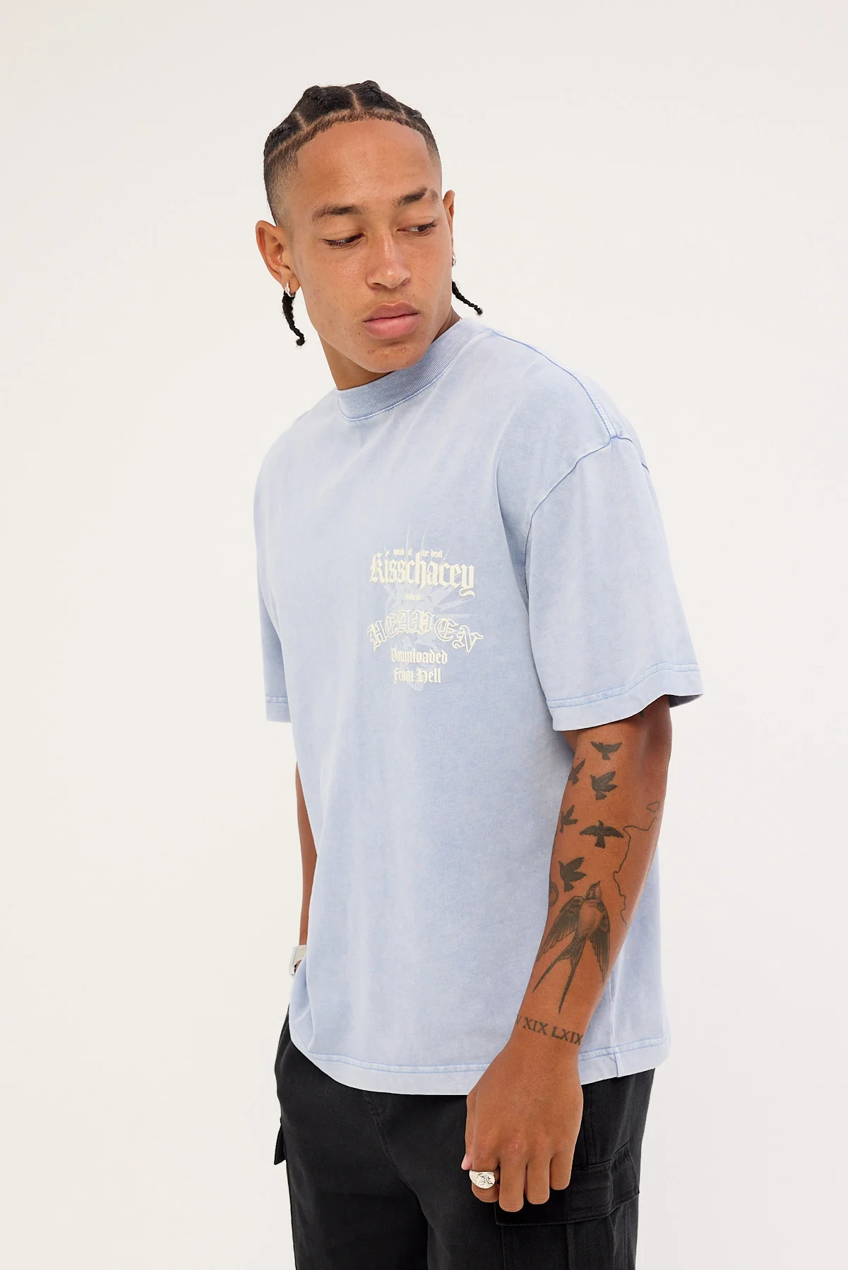 Kiss Chacey Strider Street Tee Snow Allure - Image 5