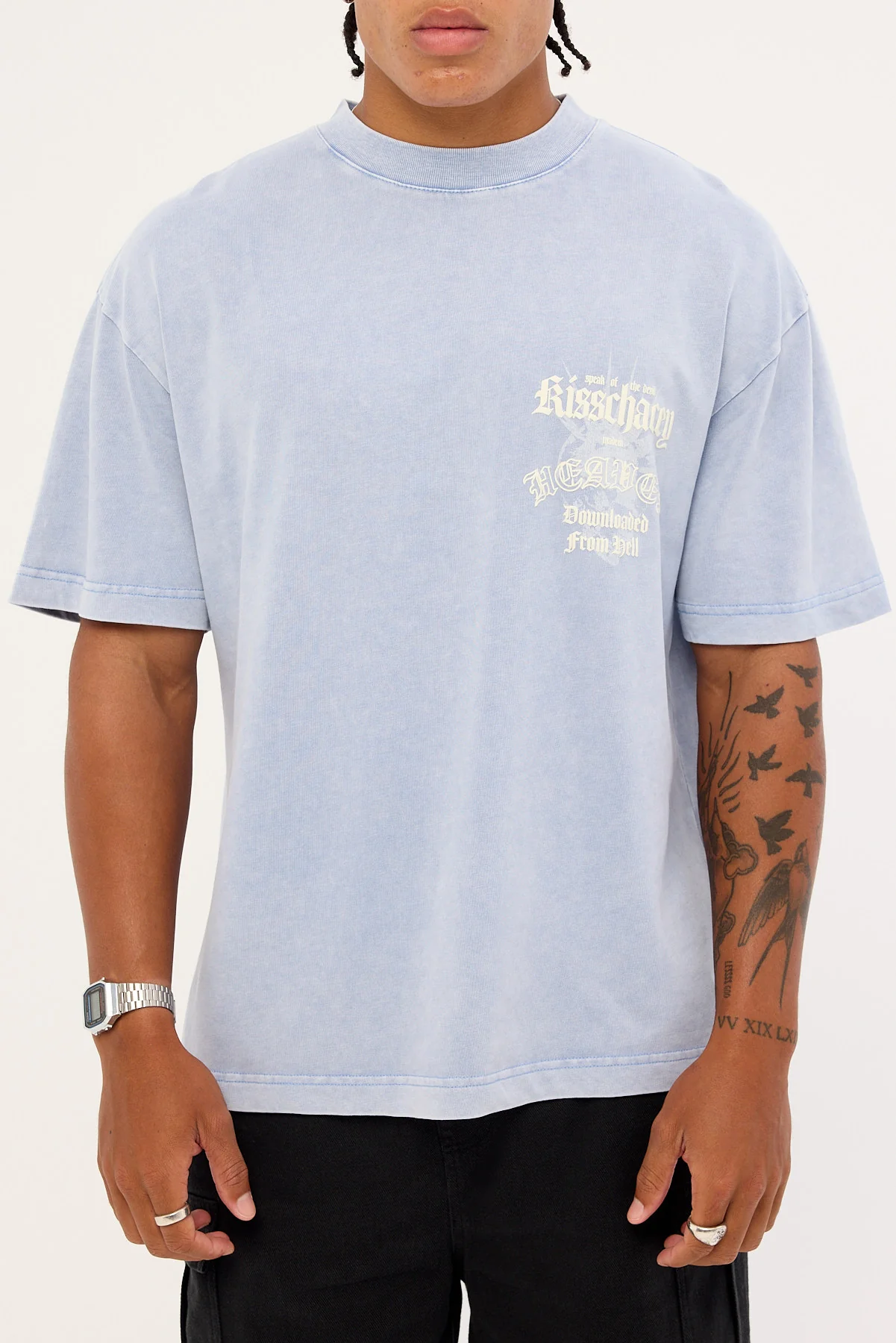Kiss Chacey Strider Street Tee Snow Allure - Image 7