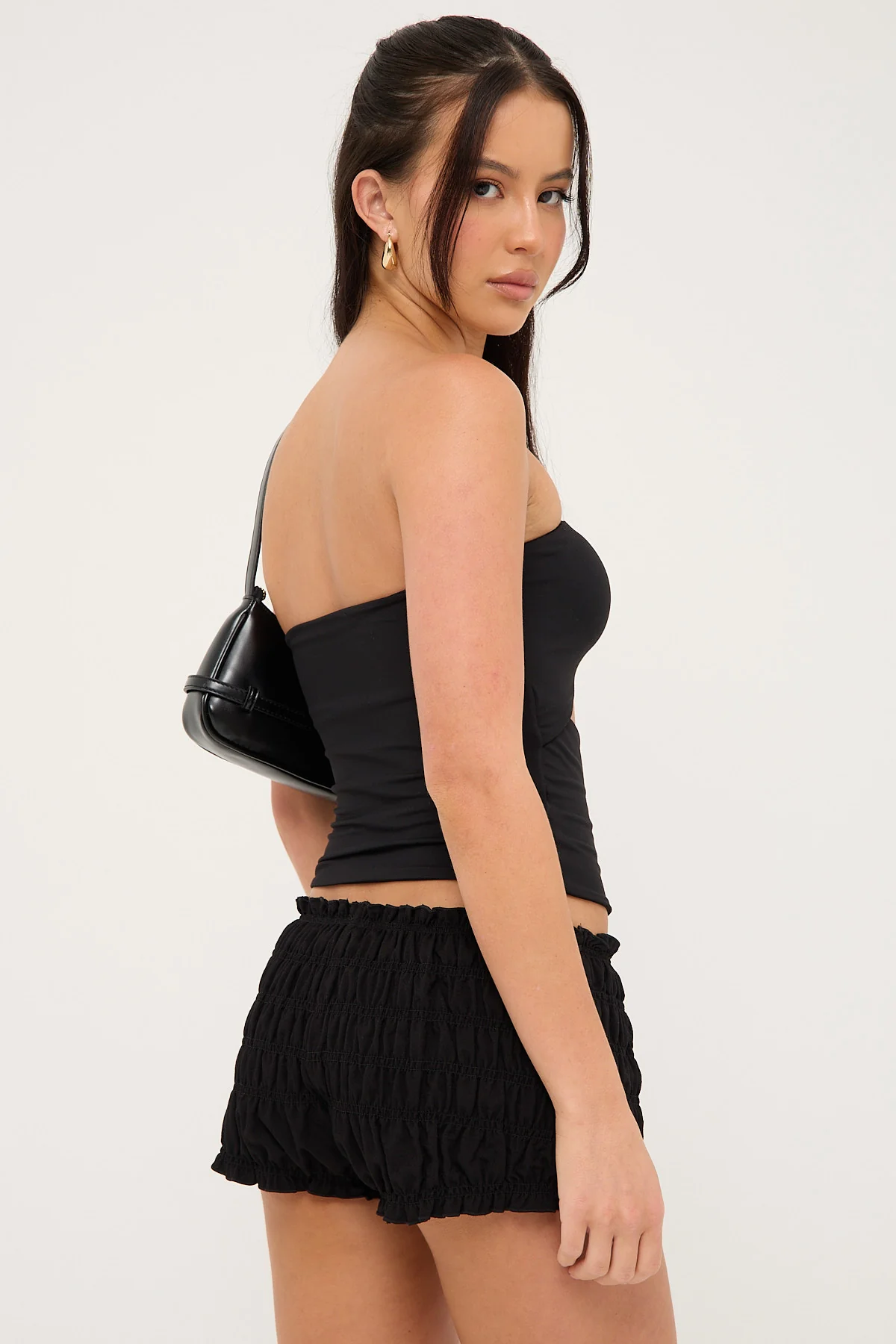 L&t Strapless Cut Out Top Black - Image 4