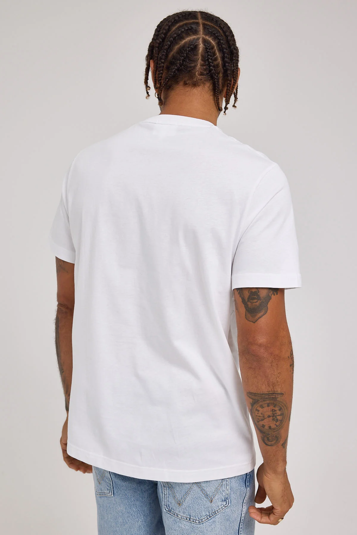 Lacoste Core Graphics Heavy T-Shirt White - Image 4
