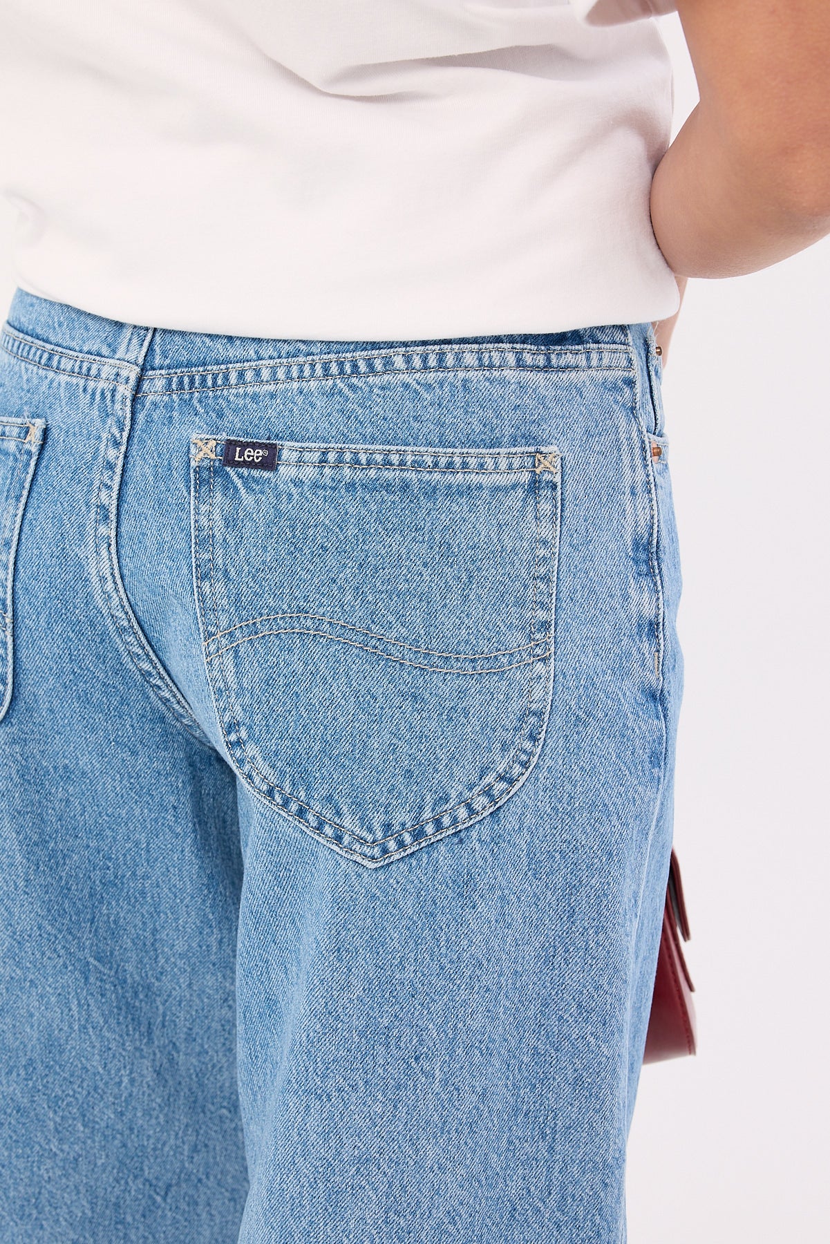 Lee 90s Mid Baggy Petite Blue State - Image 7