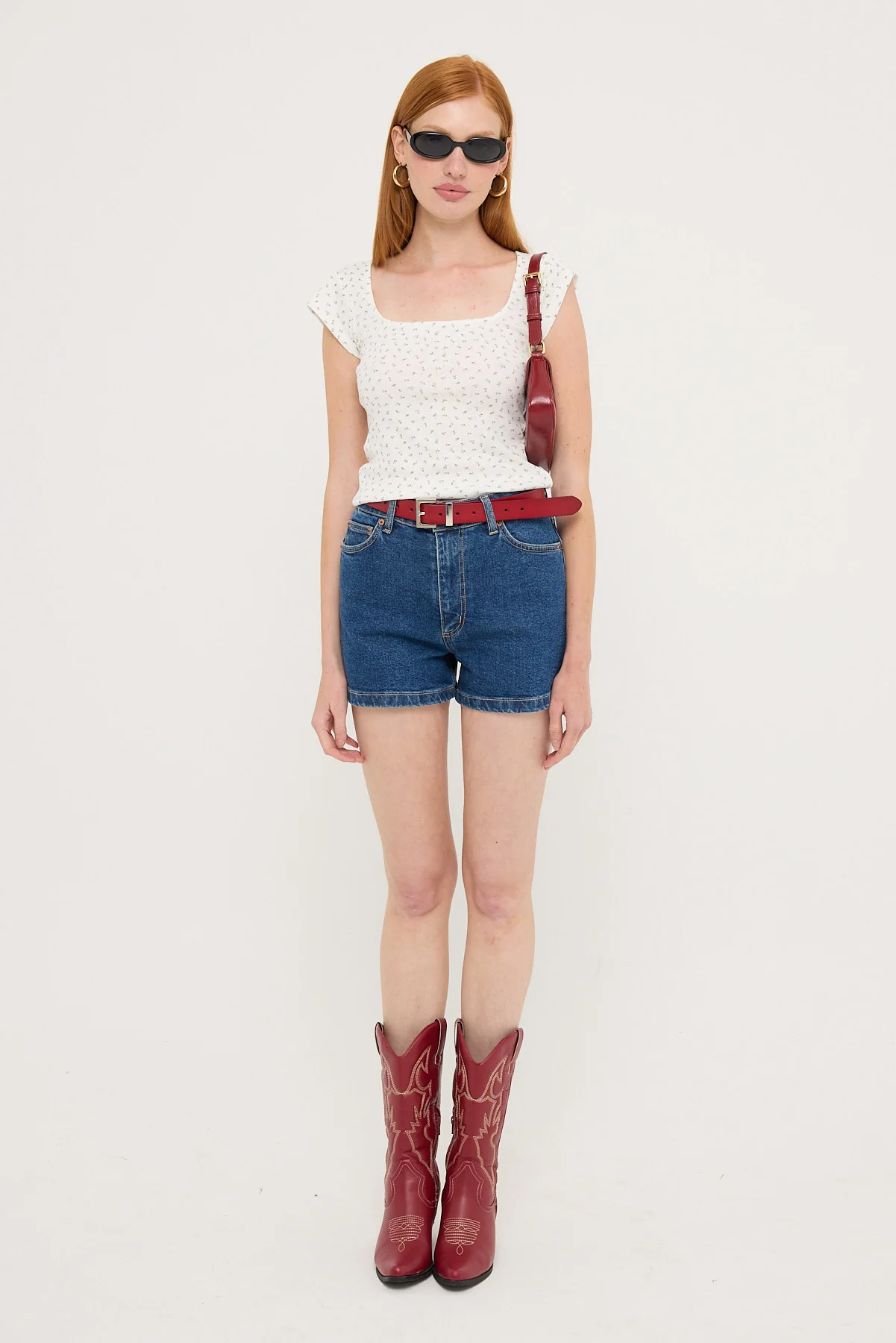 Lee High Relaxed Short Indigo Dream - Image 2