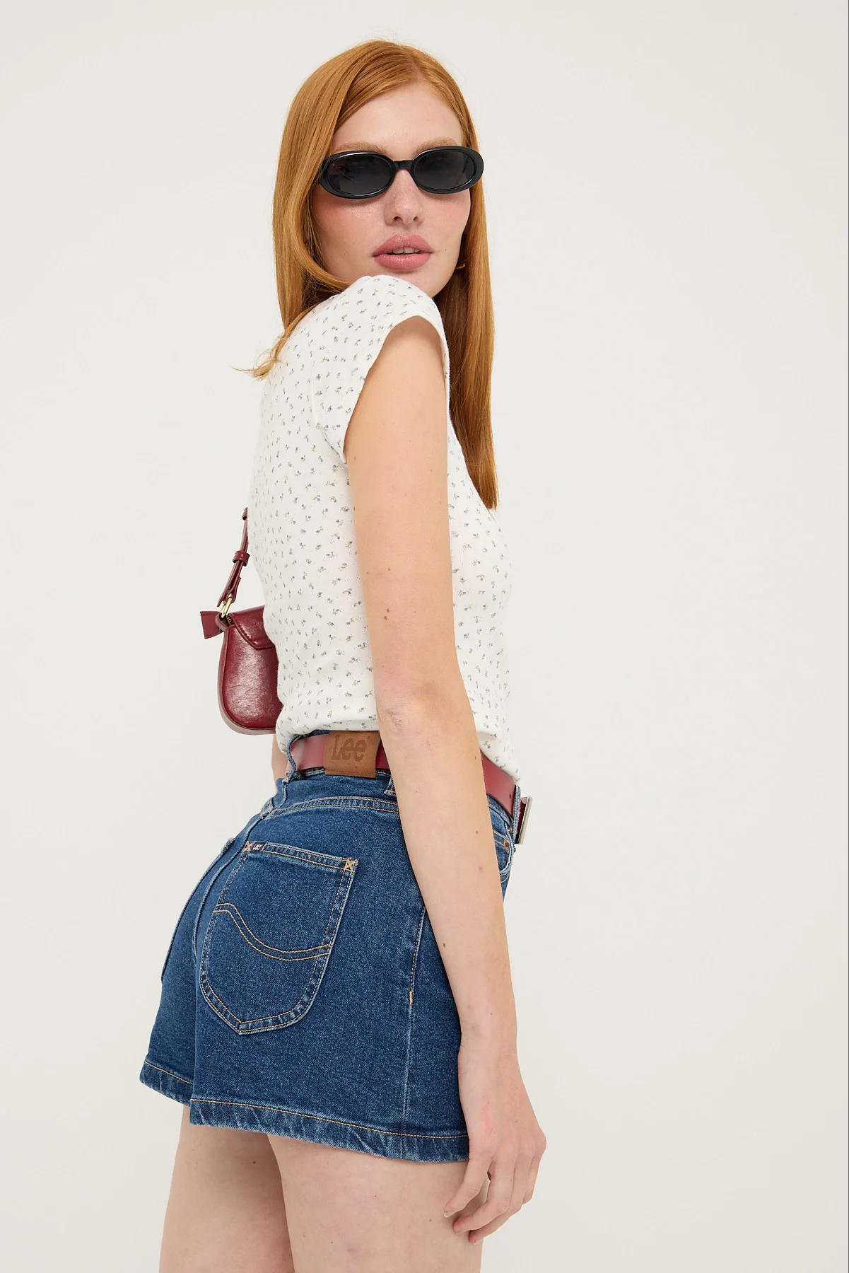 Lee High Relaxed Short Indigo Dream - Image 4