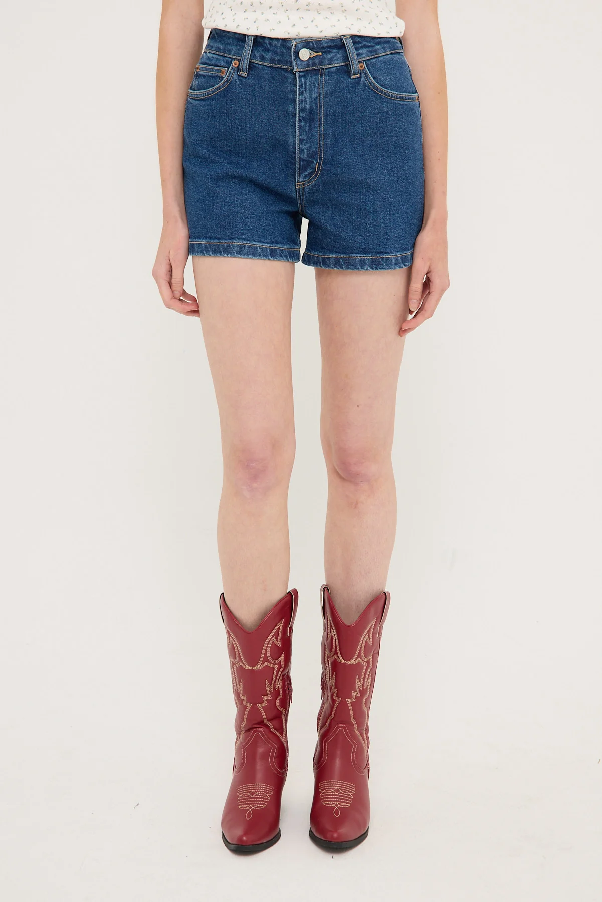 Lee High Relaxed Short Indigo Dream - Image 5