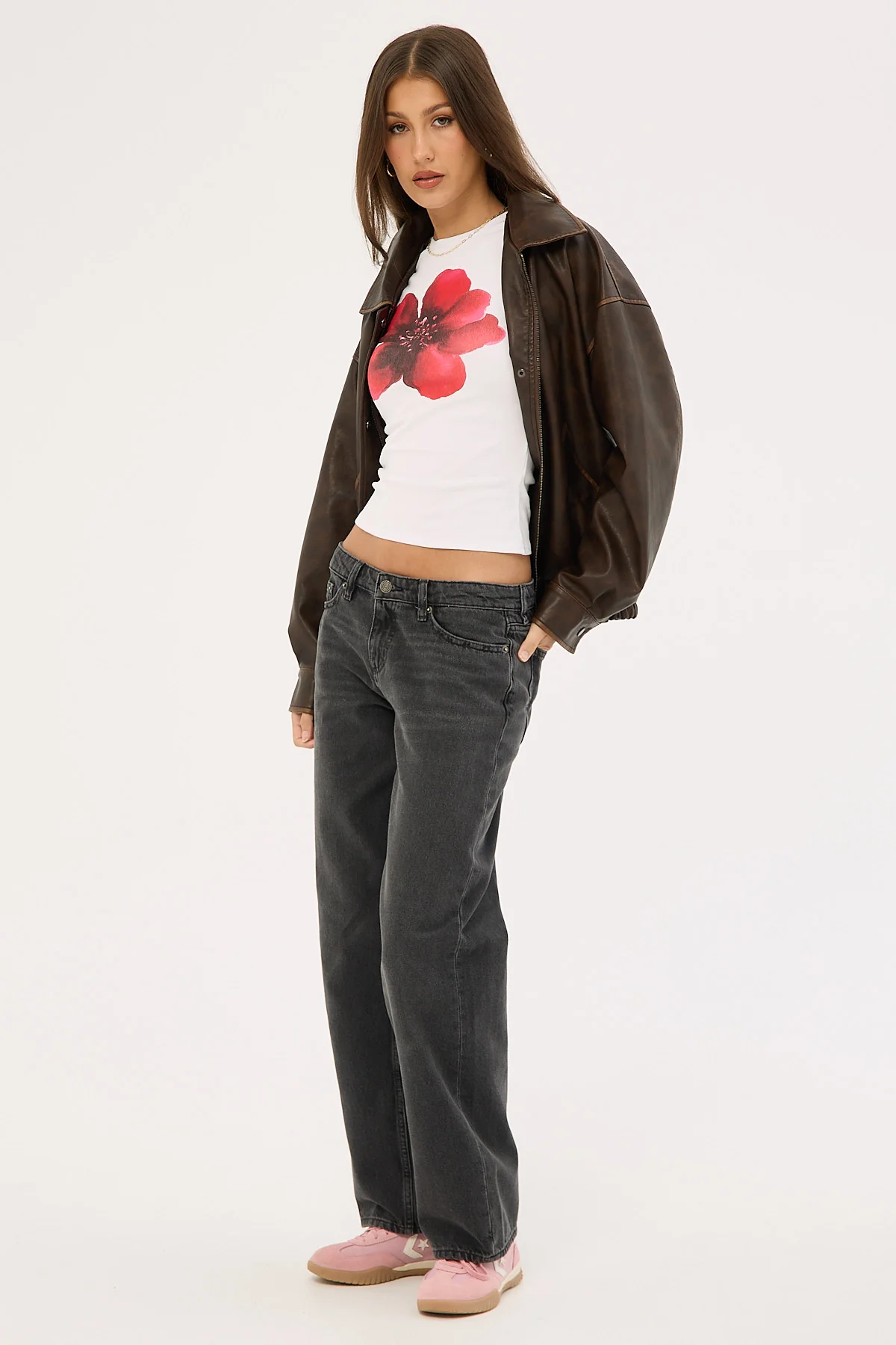 Lee Low Baggy Jean Asphalt - Image 3