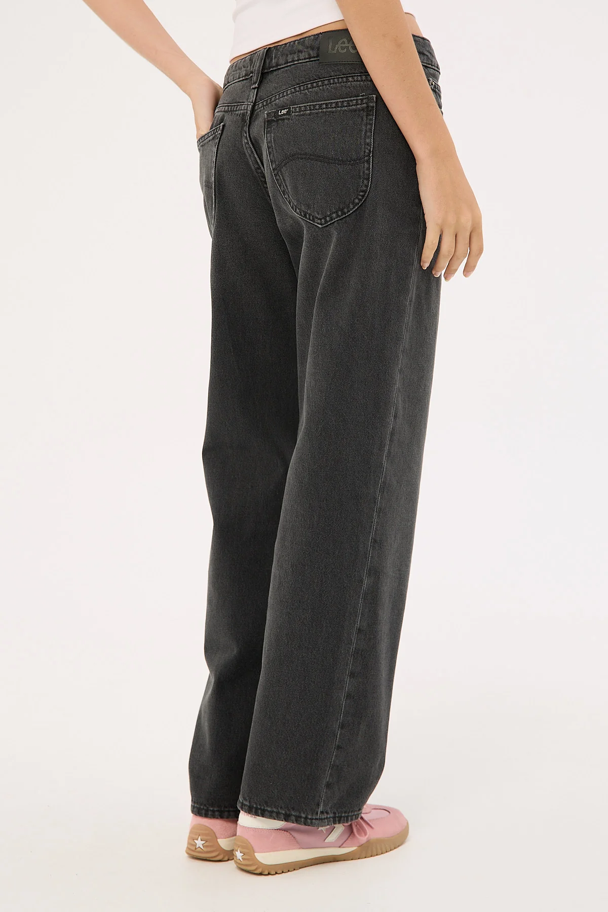 Lee Low Baggy Jean Asphalt - Image 6