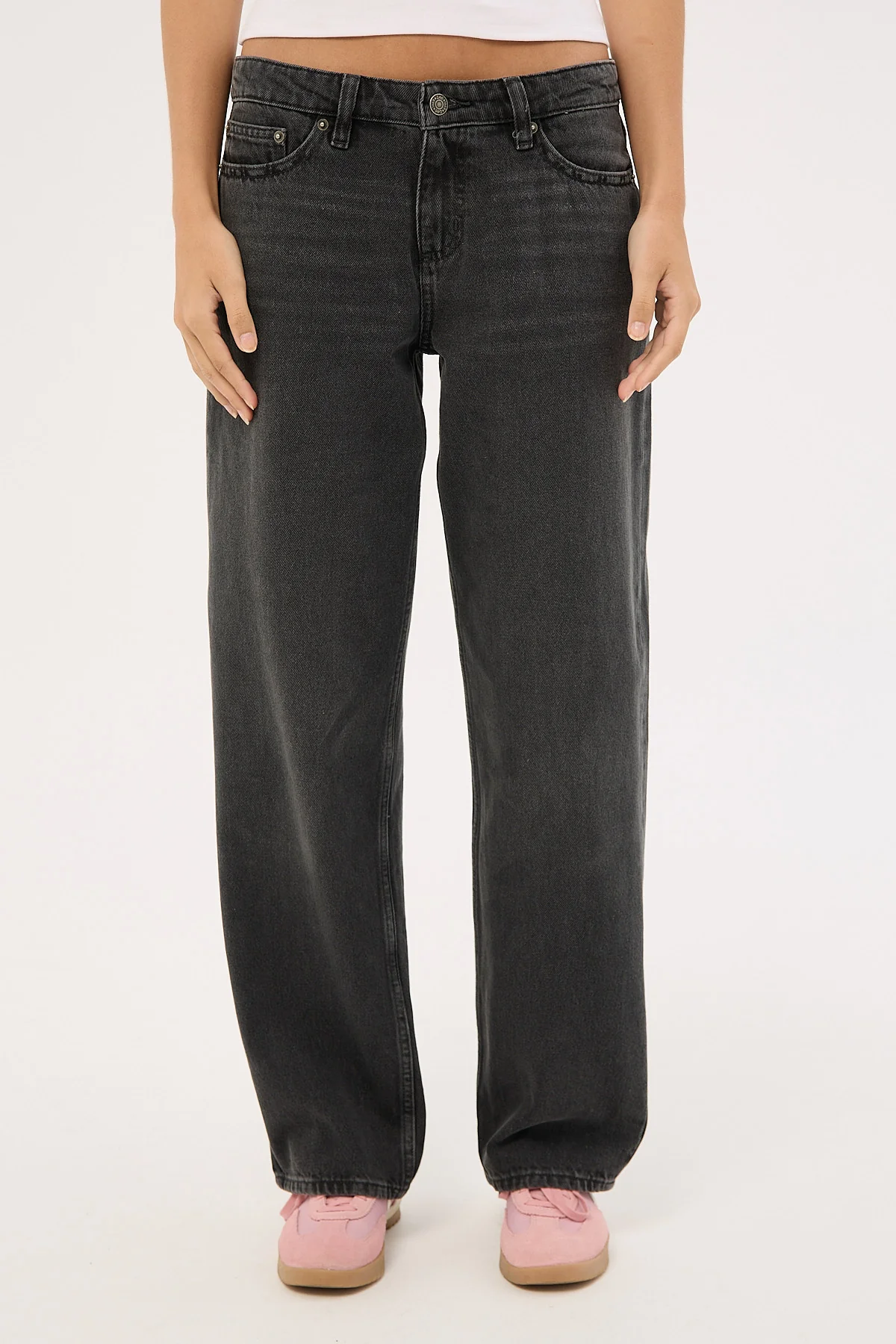 Lee Low Baggy Jean Asphalt - Image 8