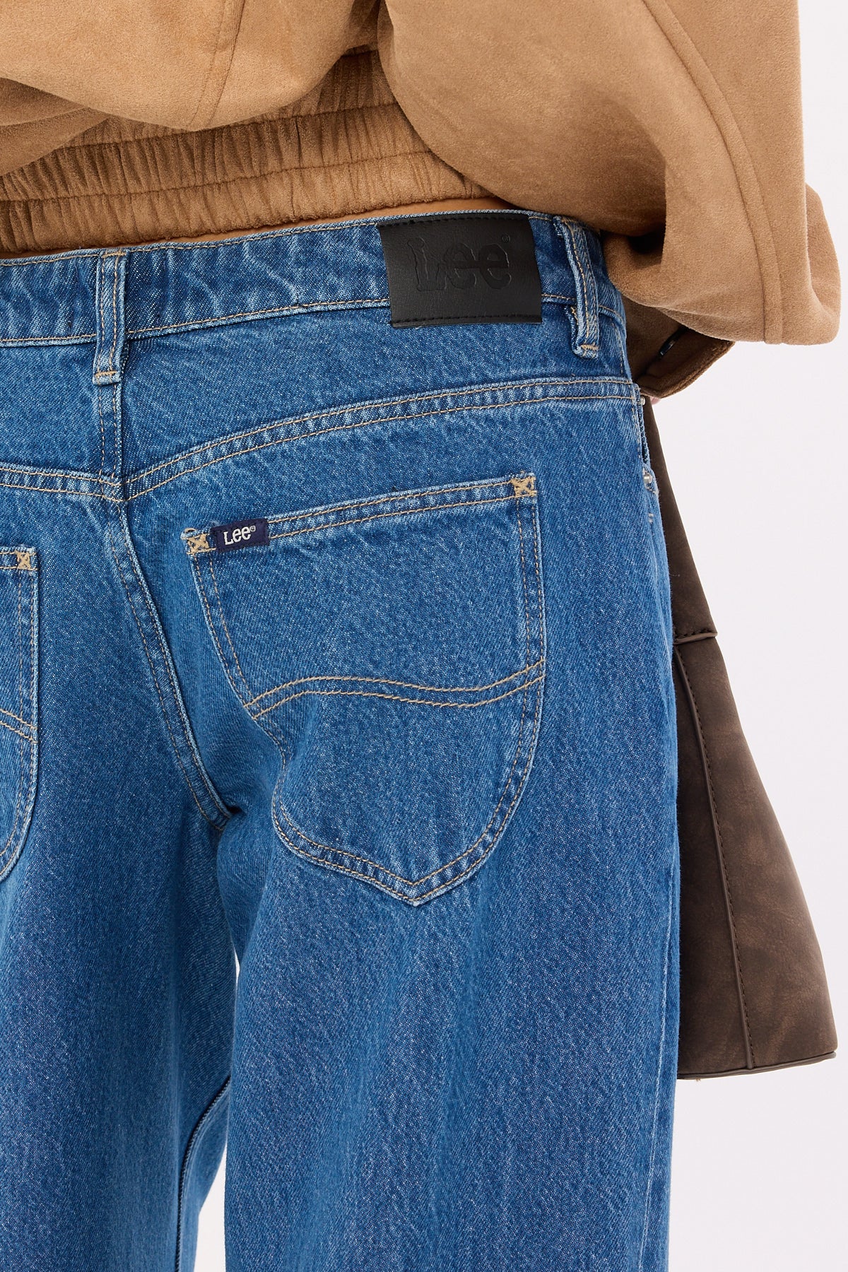 Lee Low Baggy Jean Blue Quarter - Image 6
