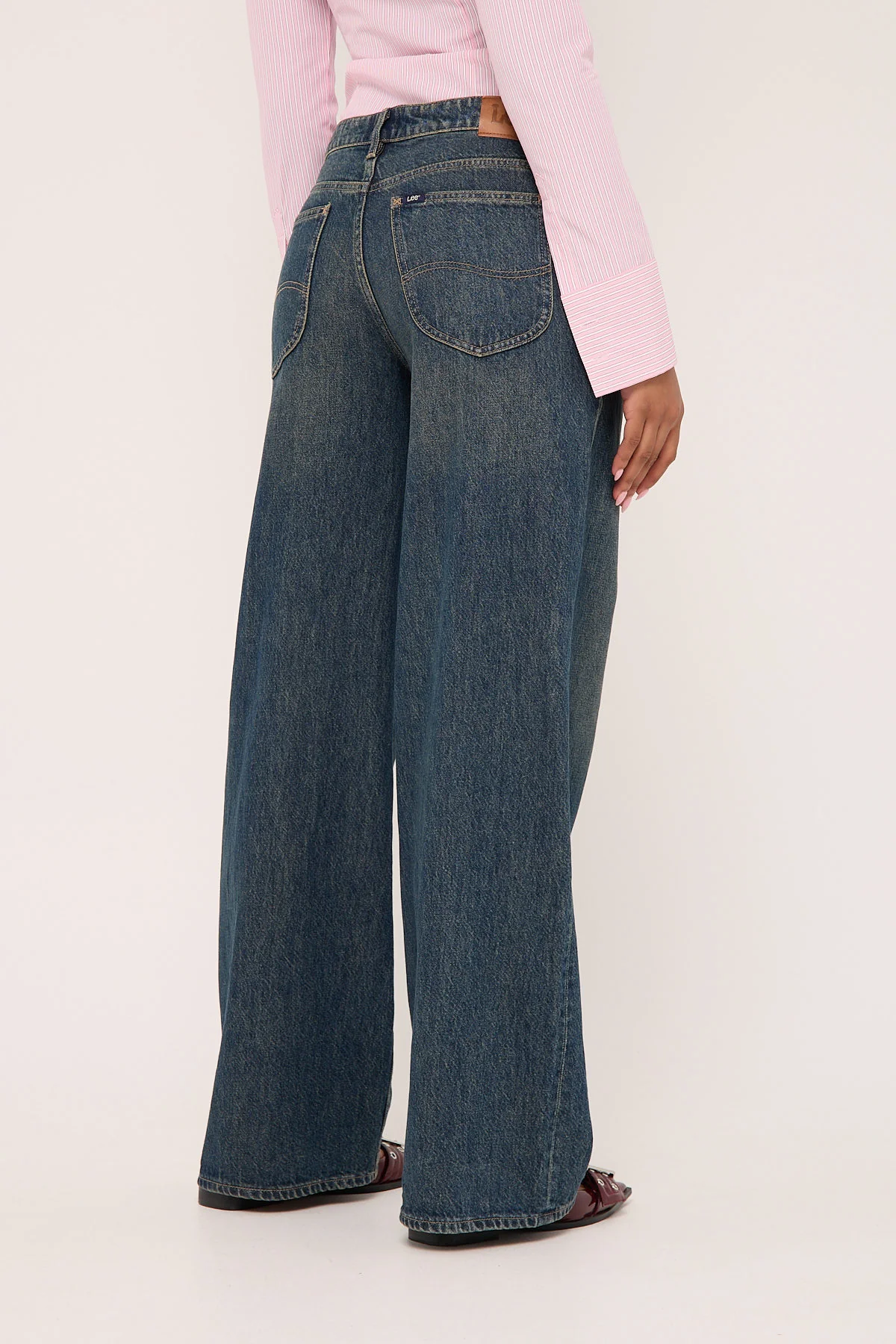 Lee Low Slouch Jean Indigo Soul - Image 9