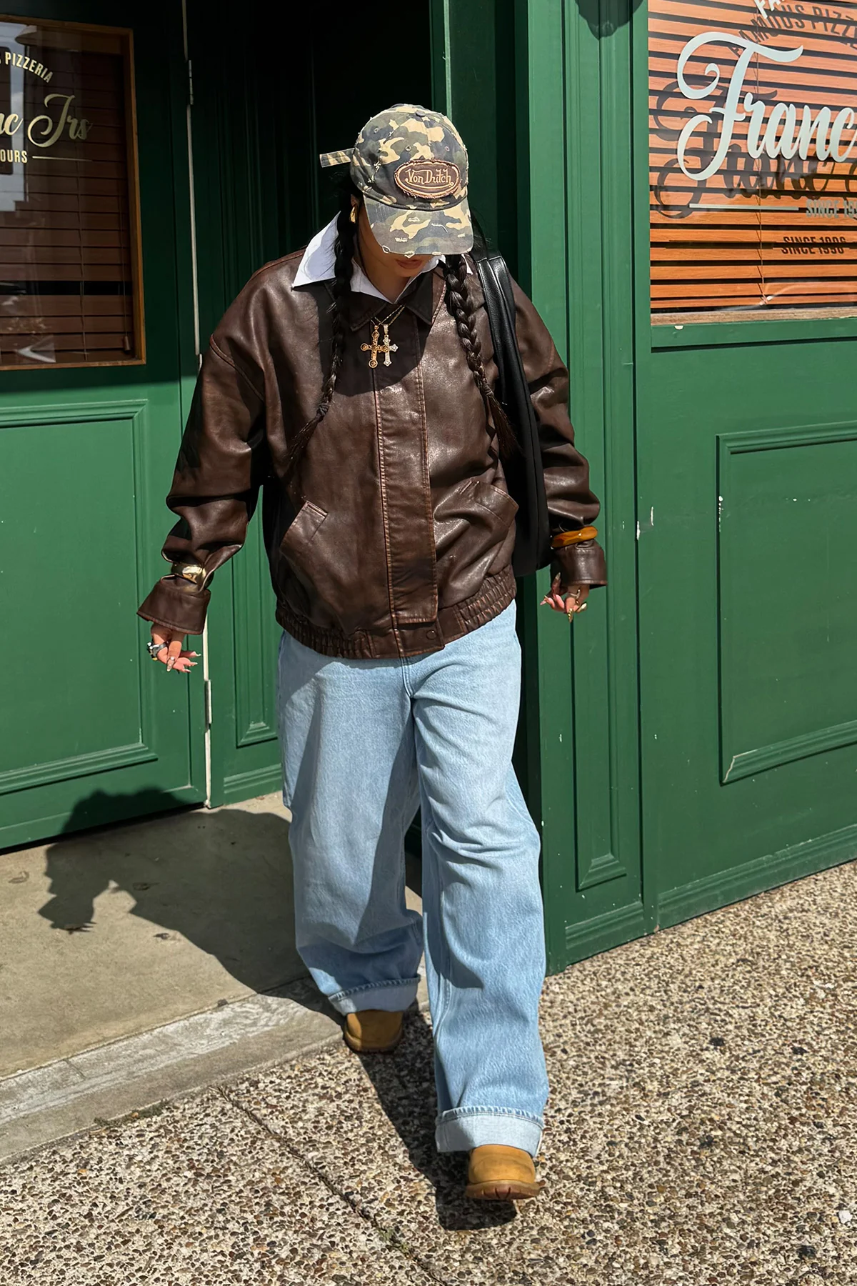 Lee Low Slouch Jean Skyline Blue - Image 2