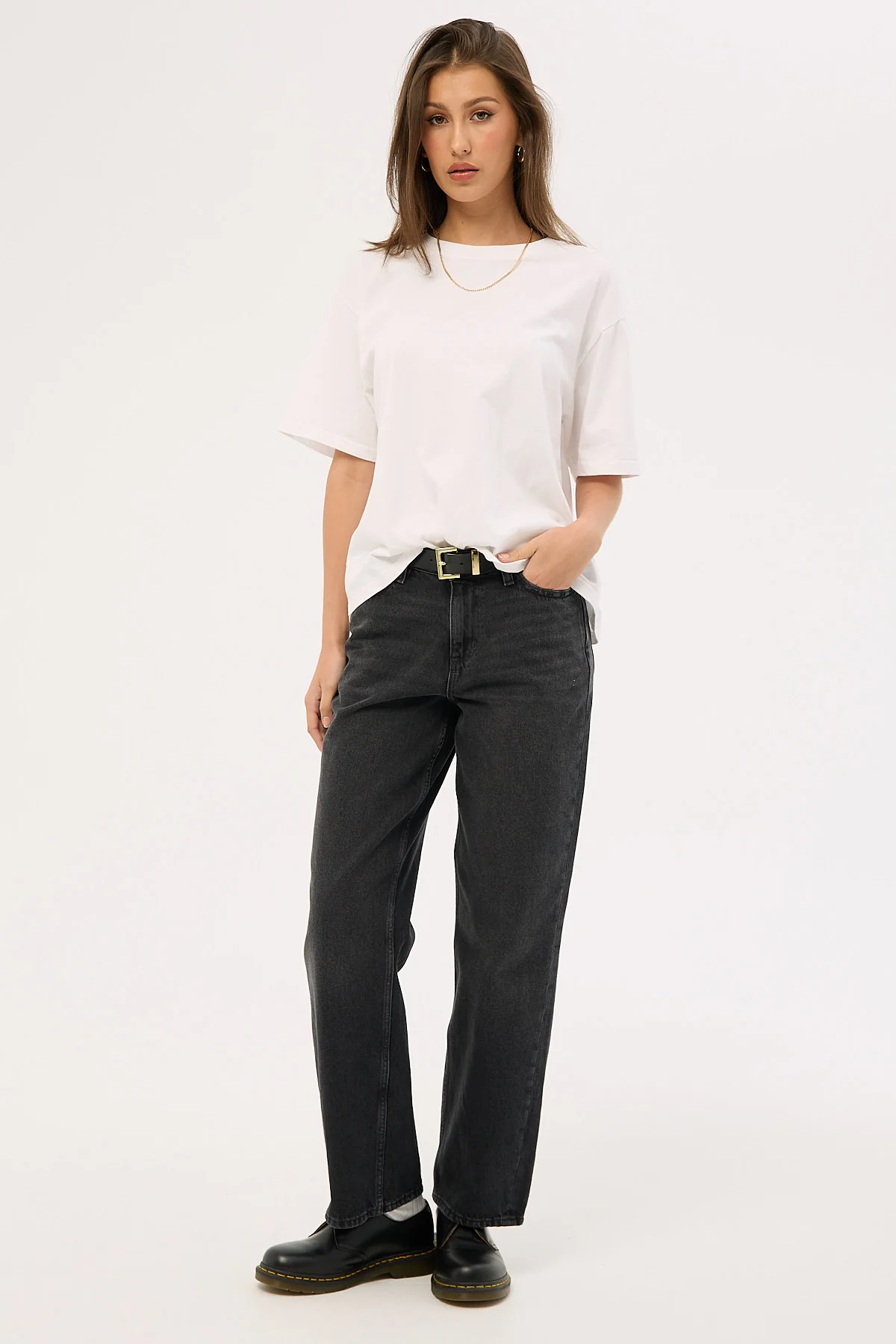 Lee Mid Baggy Jean Cinder