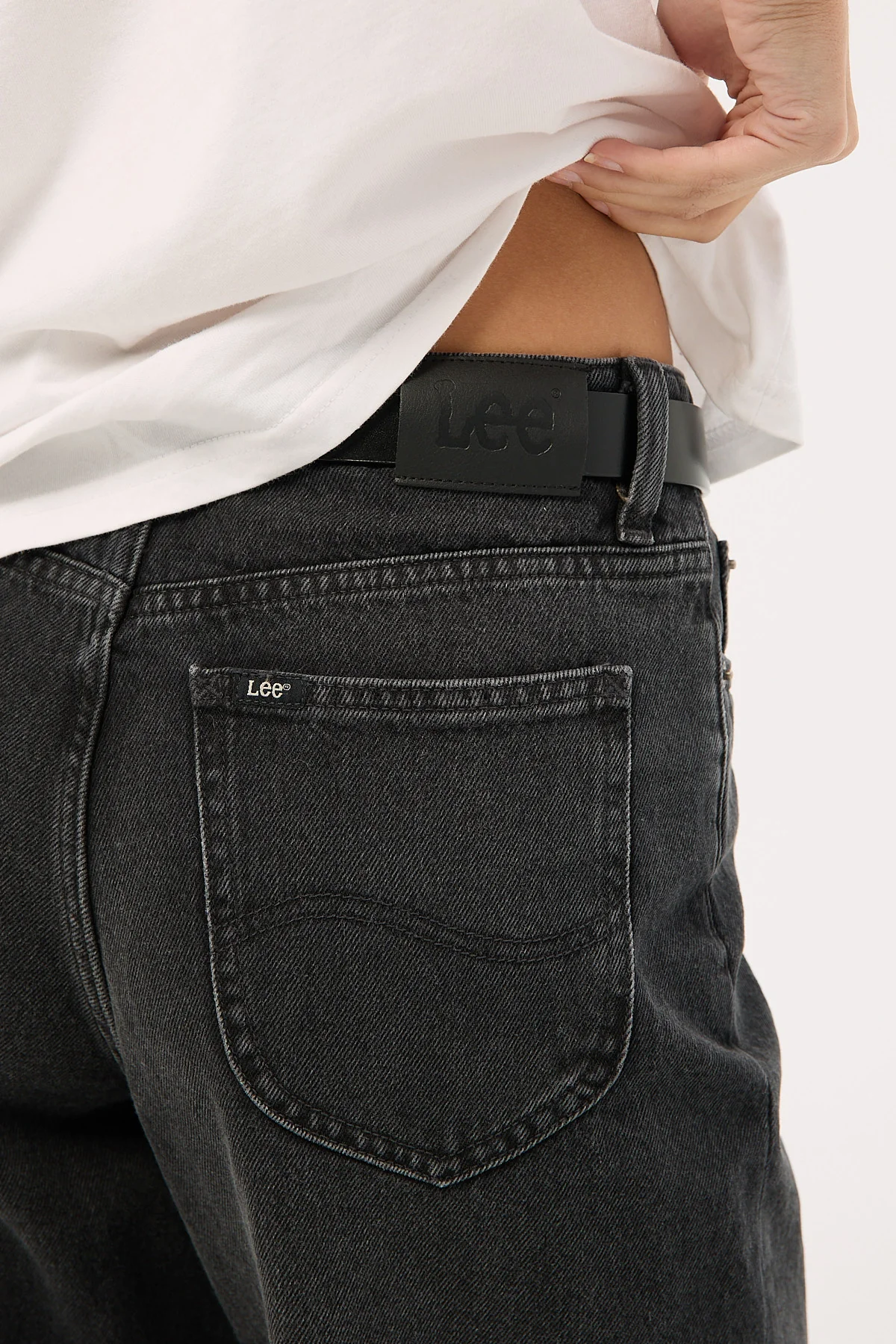 Lee Mid Baggy Jean Cinder - Image 6