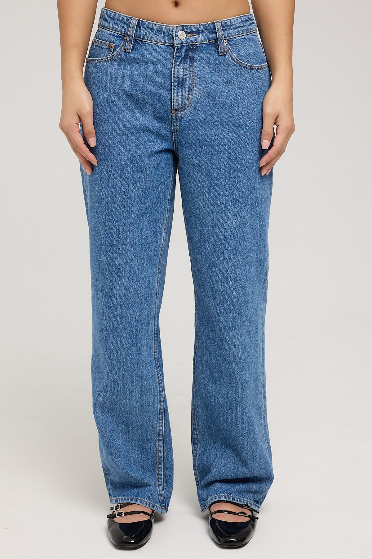 Lee Mid Baggy Signature Next Blue - Image 12