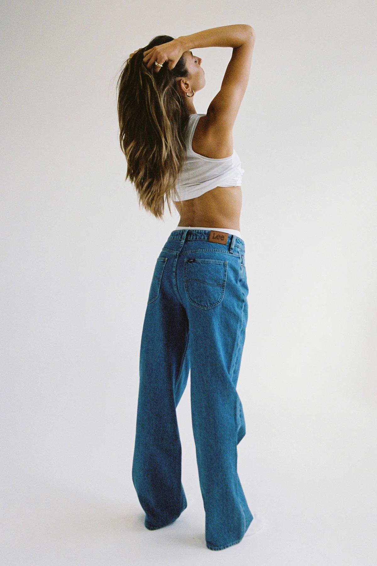 Lee Mid Baggy Signature Next Blue - Image 6