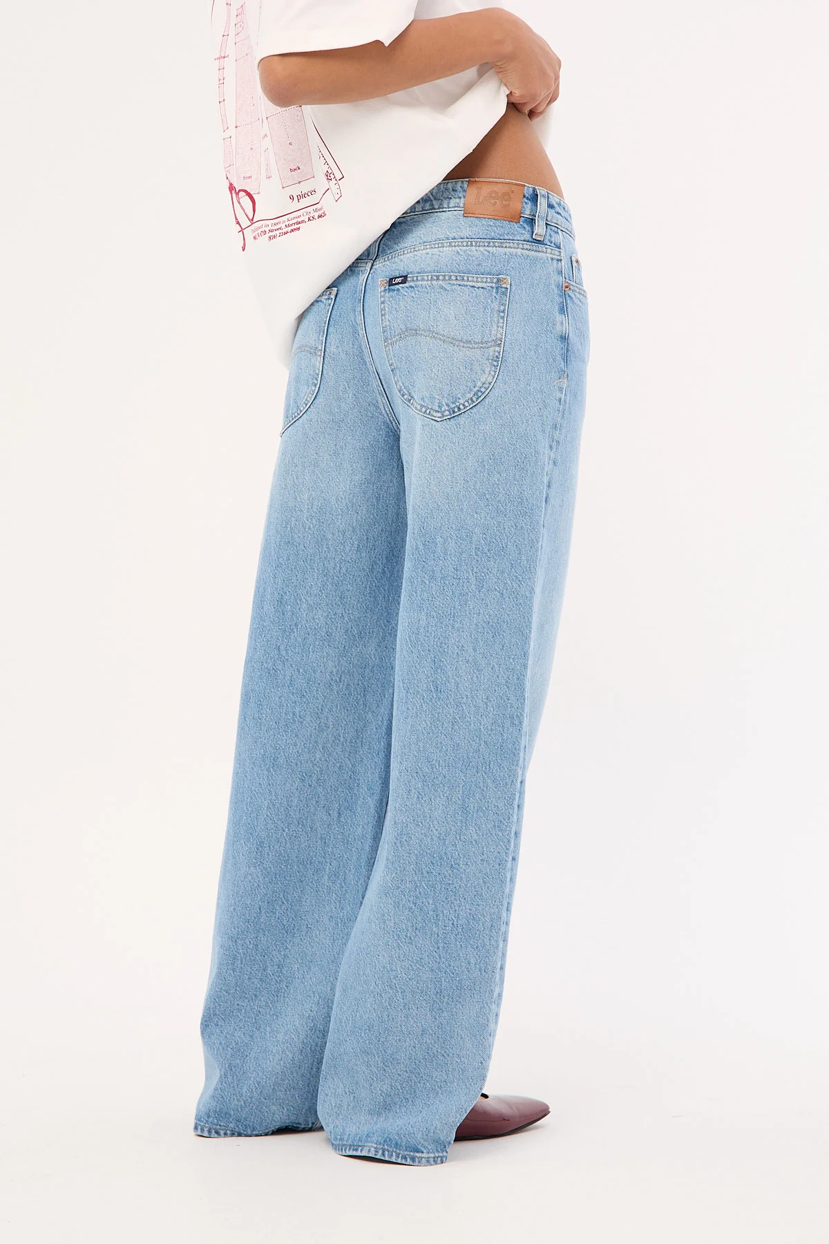 Lee Mid Slouch Jean Down Town Fade - Image 6