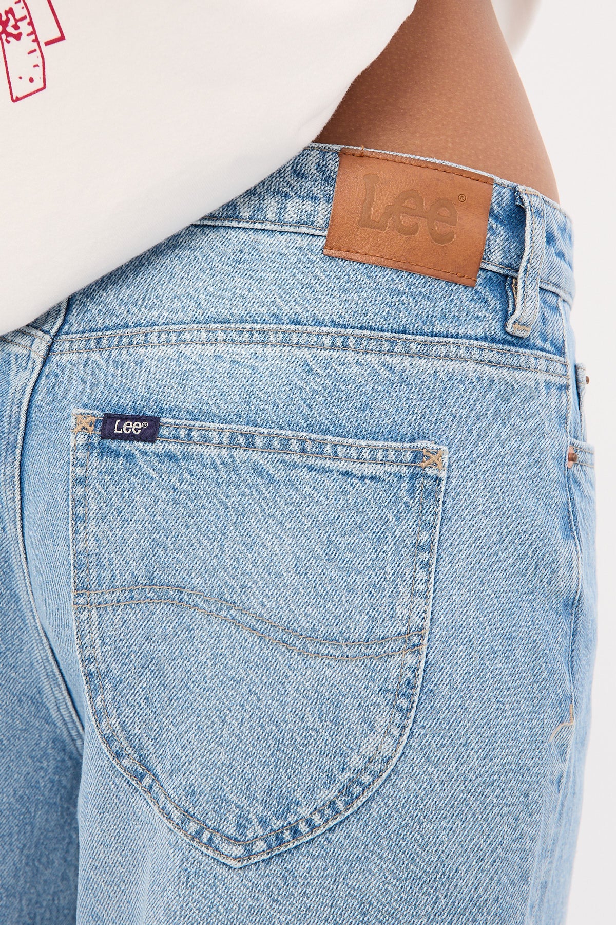 Lee Mid Slouch Jean Down Town Fade - Image 7