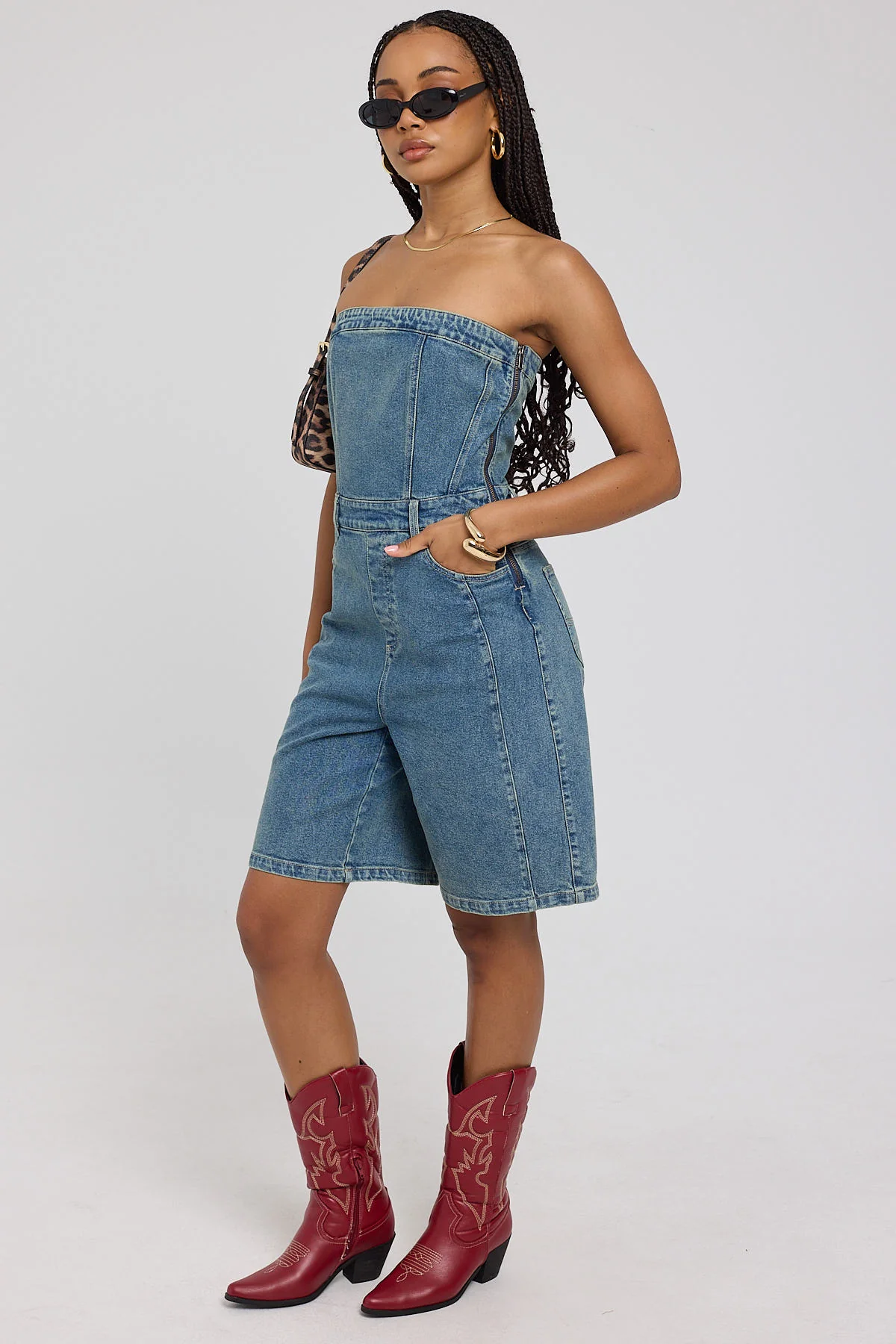 Lee Parker Romper Dirty Tea - Image 3