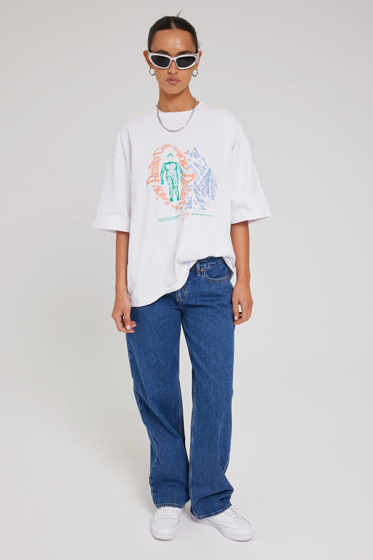 Lee Y2K Low Baggy Jean Famous Blue - Image 3