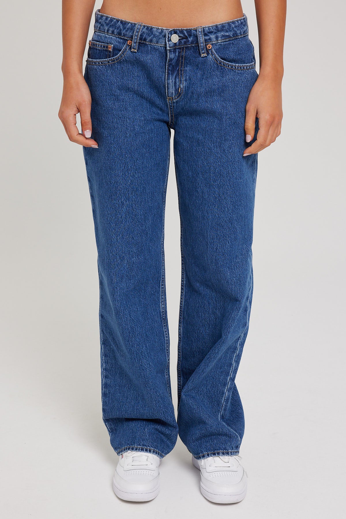Lee Y2K Low Baggy Jean Famous Blue - Image 8