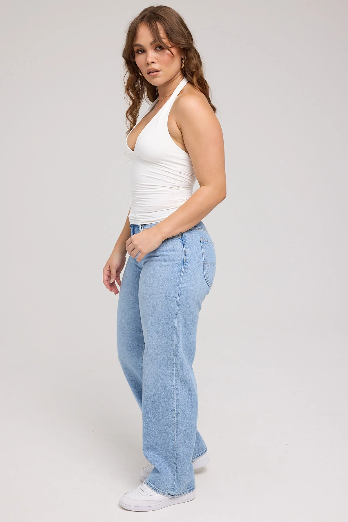 Lee Y2K Low Baggy Jean Lakeside Blue - Image 4