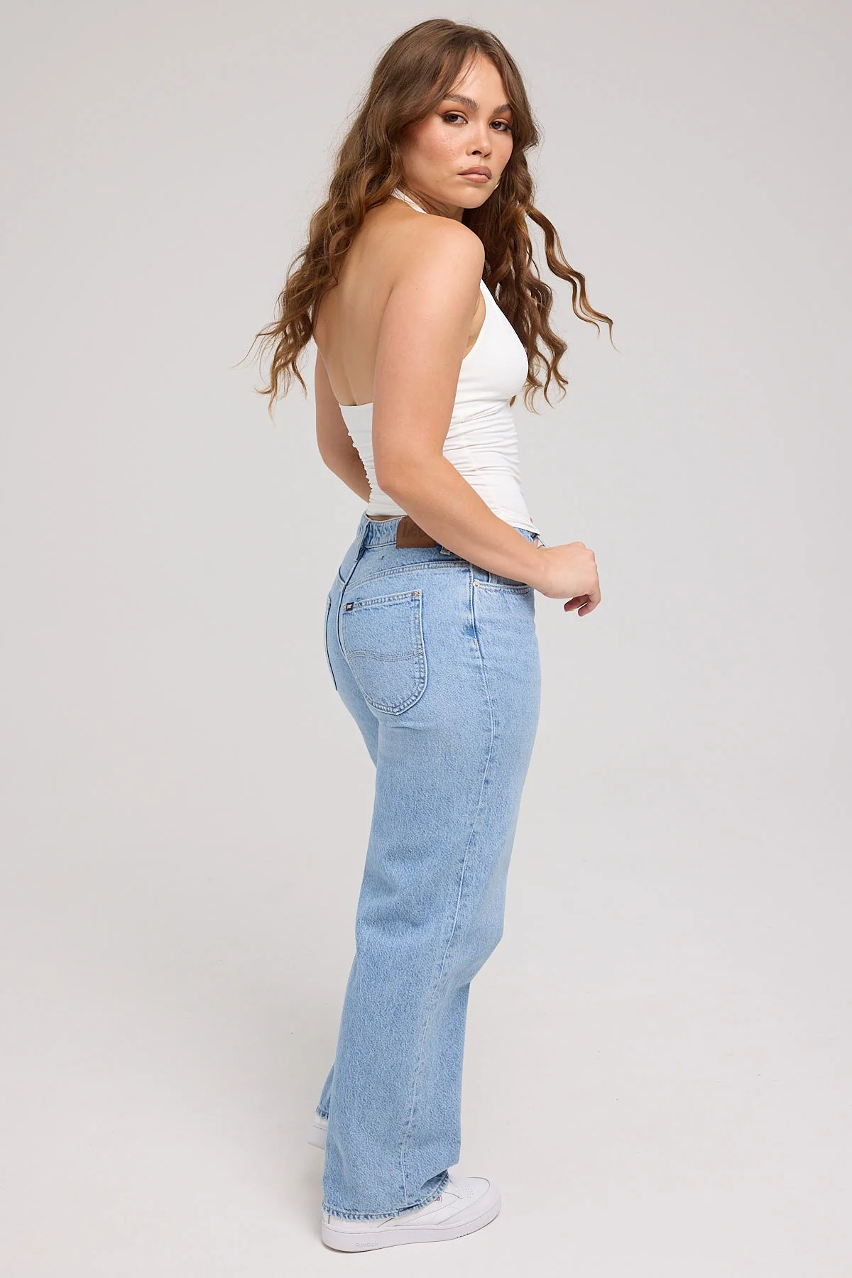 Lee Y2K Low Baggy Jean Lakeside Blue - Image 6
