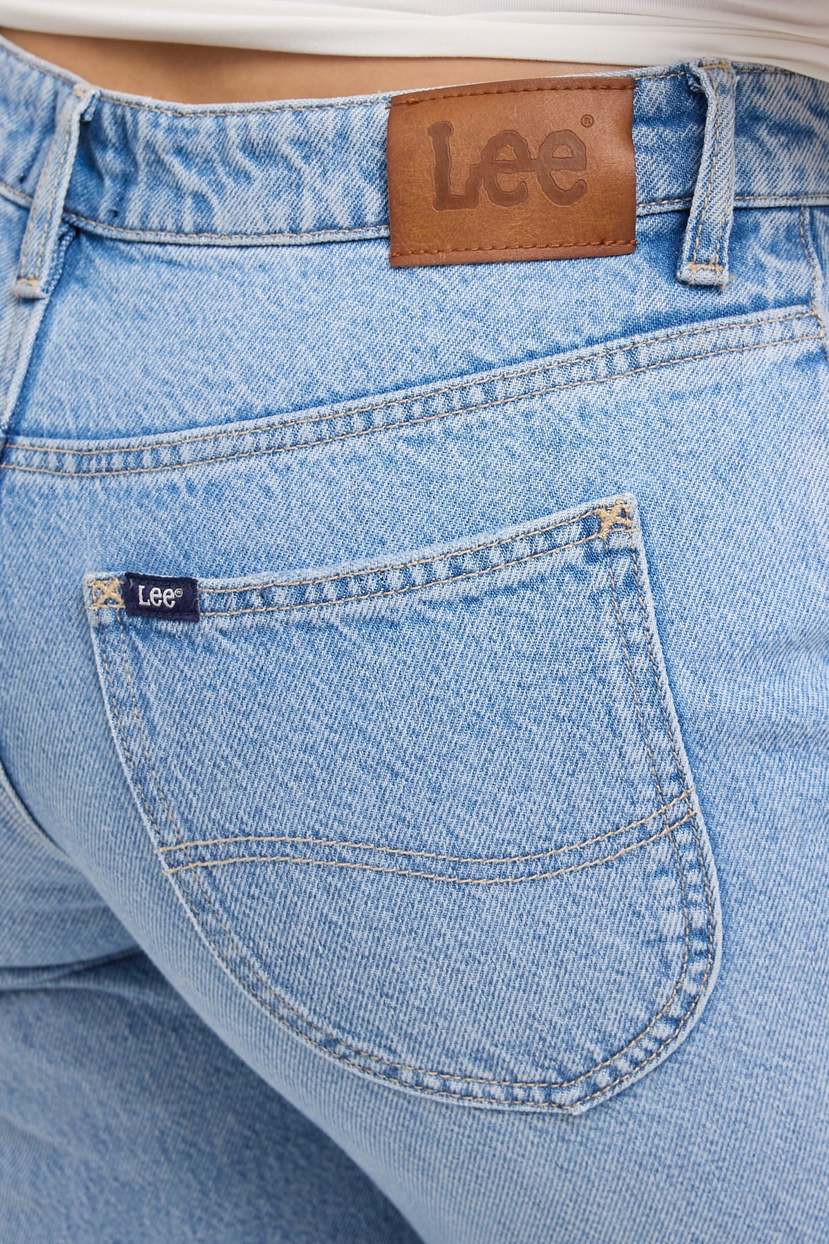 Lee Y2K Low Baggy Jean Lakeside Blue - Image 7