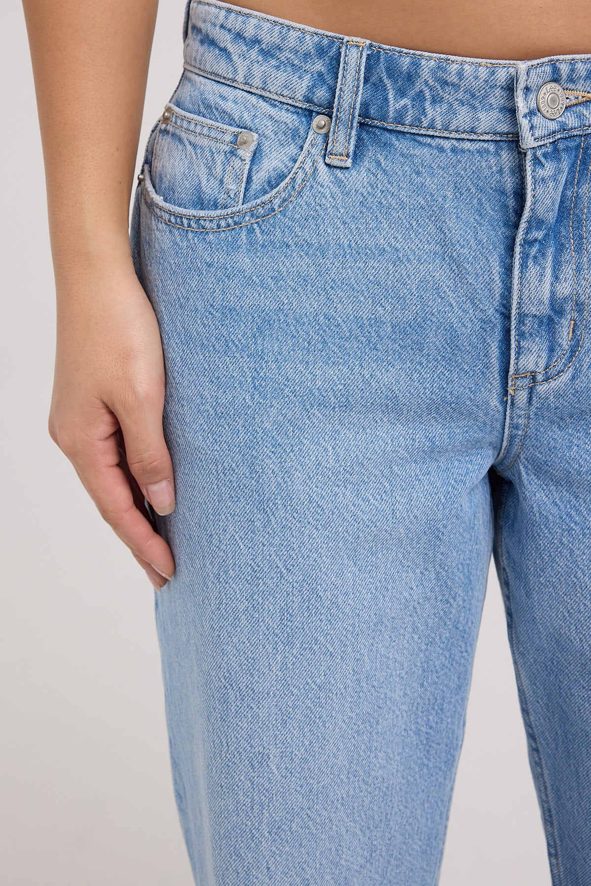 Lee Y2K Low Baggy Jean Lakeside Blue - Image 9