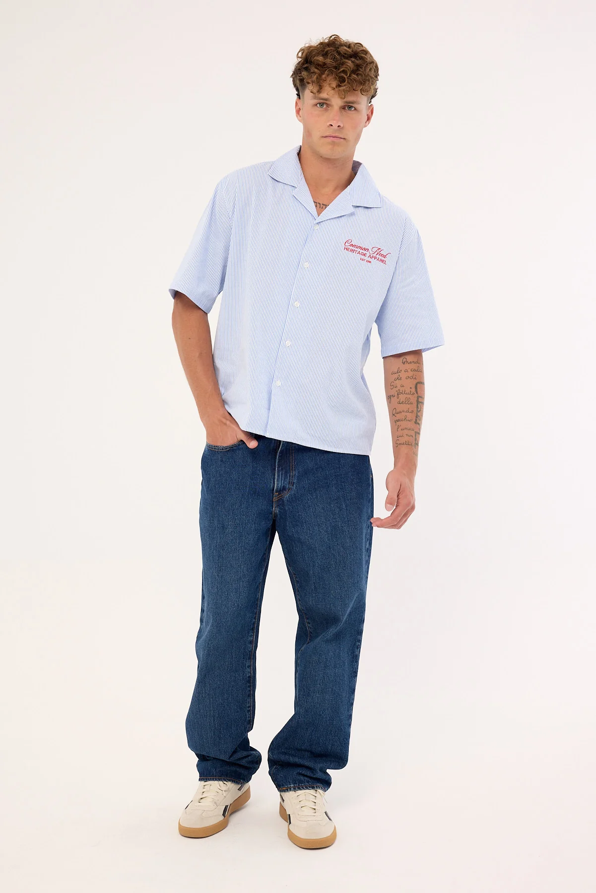 Levi's 568 LOOSE STRAIGHT CHECK THE SCORE - Image 2