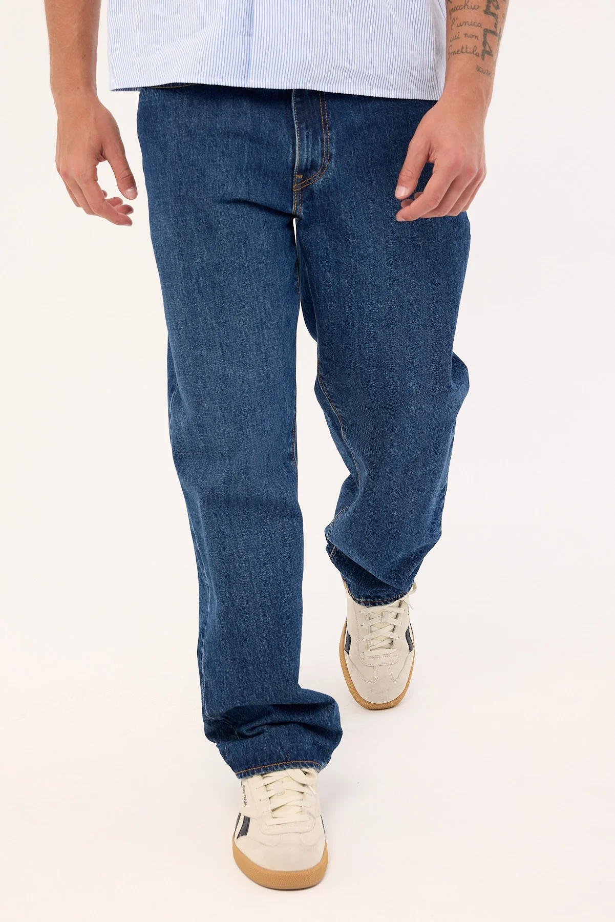 Levi's 568 LOOSE STRAIGHT CHECK THE SCORE - Image 3