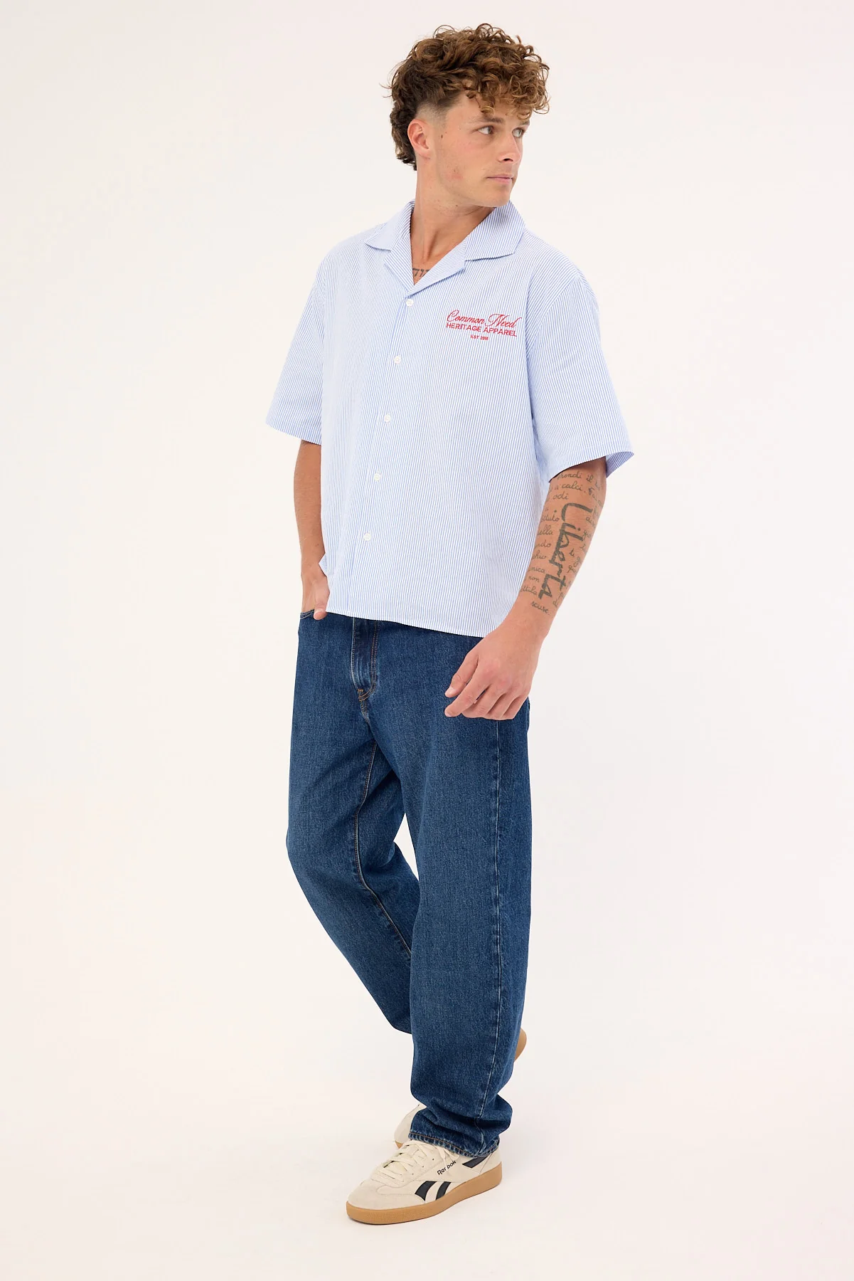 Levi's 568 LOOSE STRAIGHT CHECK THE SCORE - Image 5