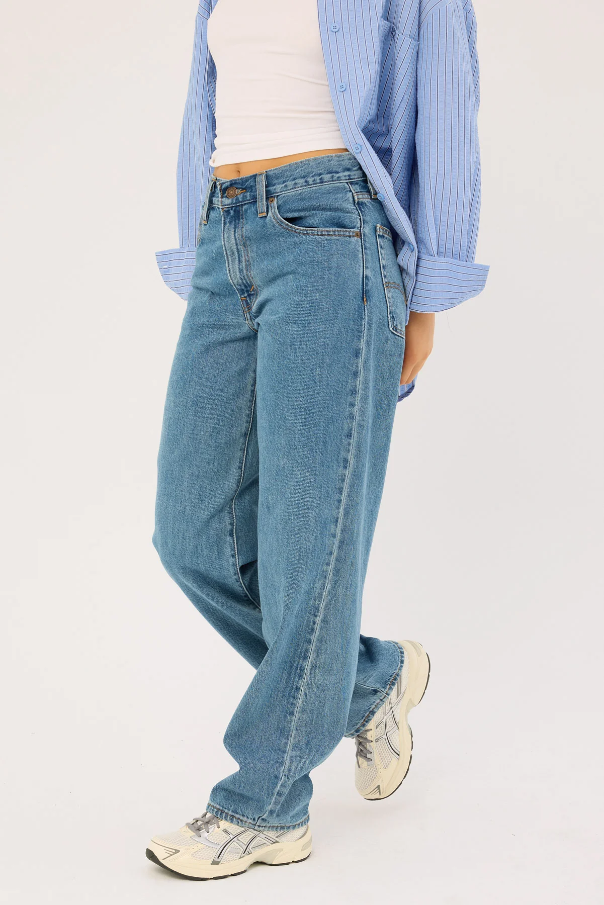 Levi's Baggy Dad Jean Own It Stone - Image 4