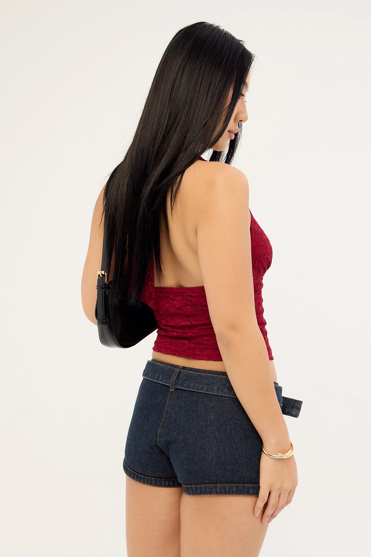 Lioness Afterglow Mini Short Dark Denim - Image 5