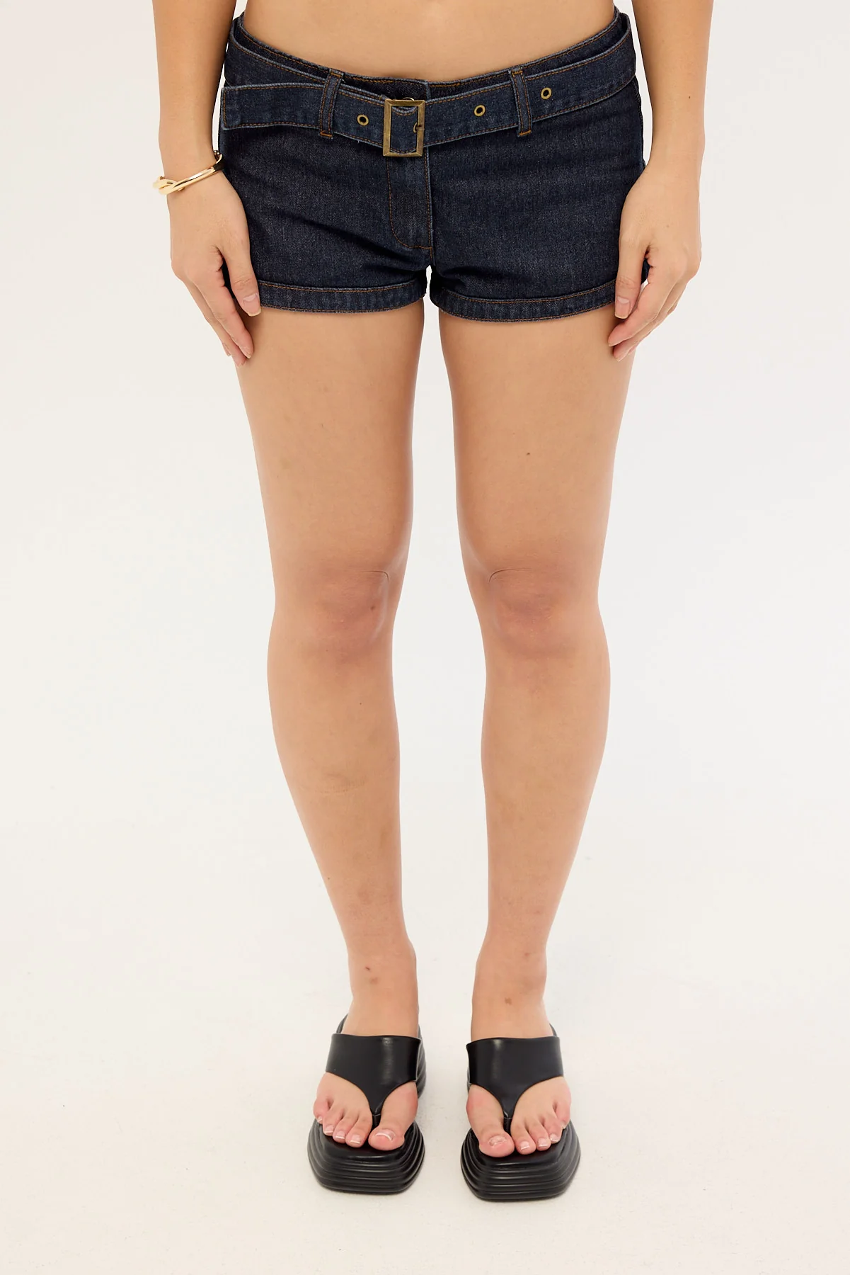 Lioness Afterglow Mini Short Dark Denim - Image 6