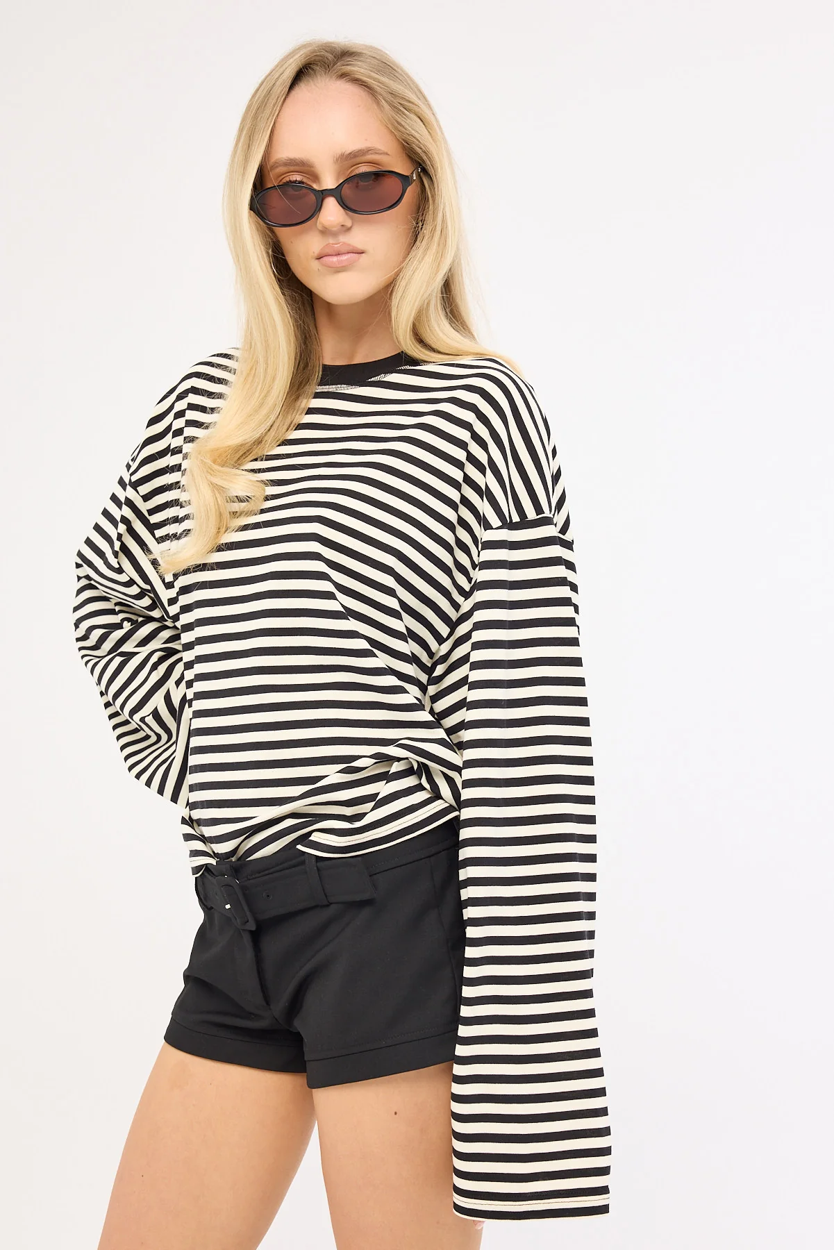 Lioness Bloom Long Sleeve Onyx Stripe - Image 5