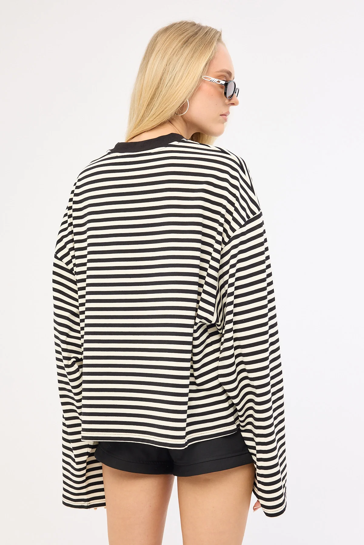 Lioness Bloom Long Sleeve Onyx Stripe - Image 6