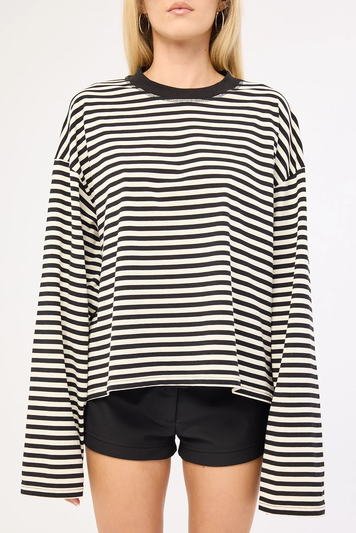 Lioness Bloom Long Sleeve Onyx Stripe - Image 8