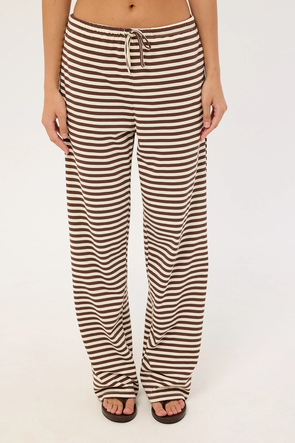 Lioness Bloom Pant Dark Chocolate Stripe - Image 7