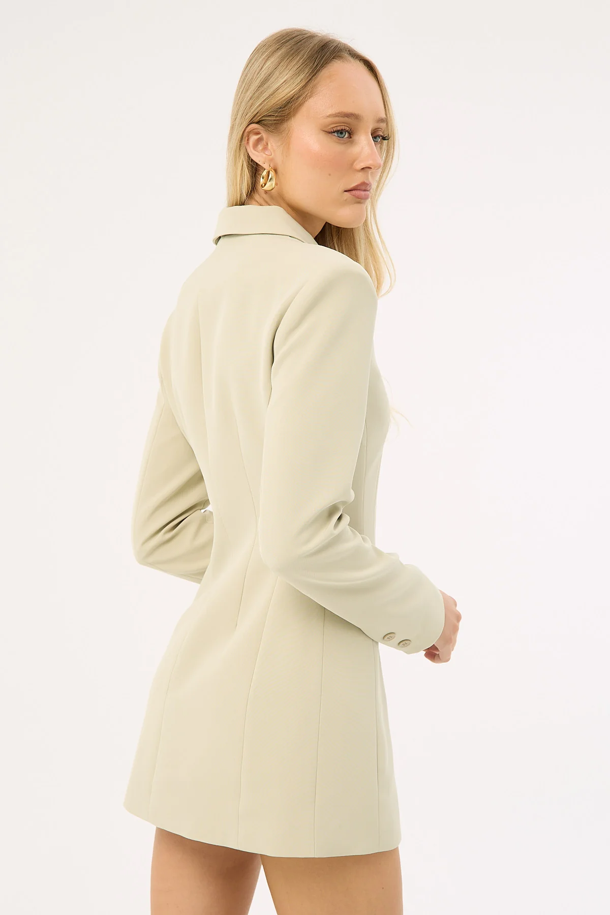 Lioness Cheri Mini Dress Matcha - Image 6
