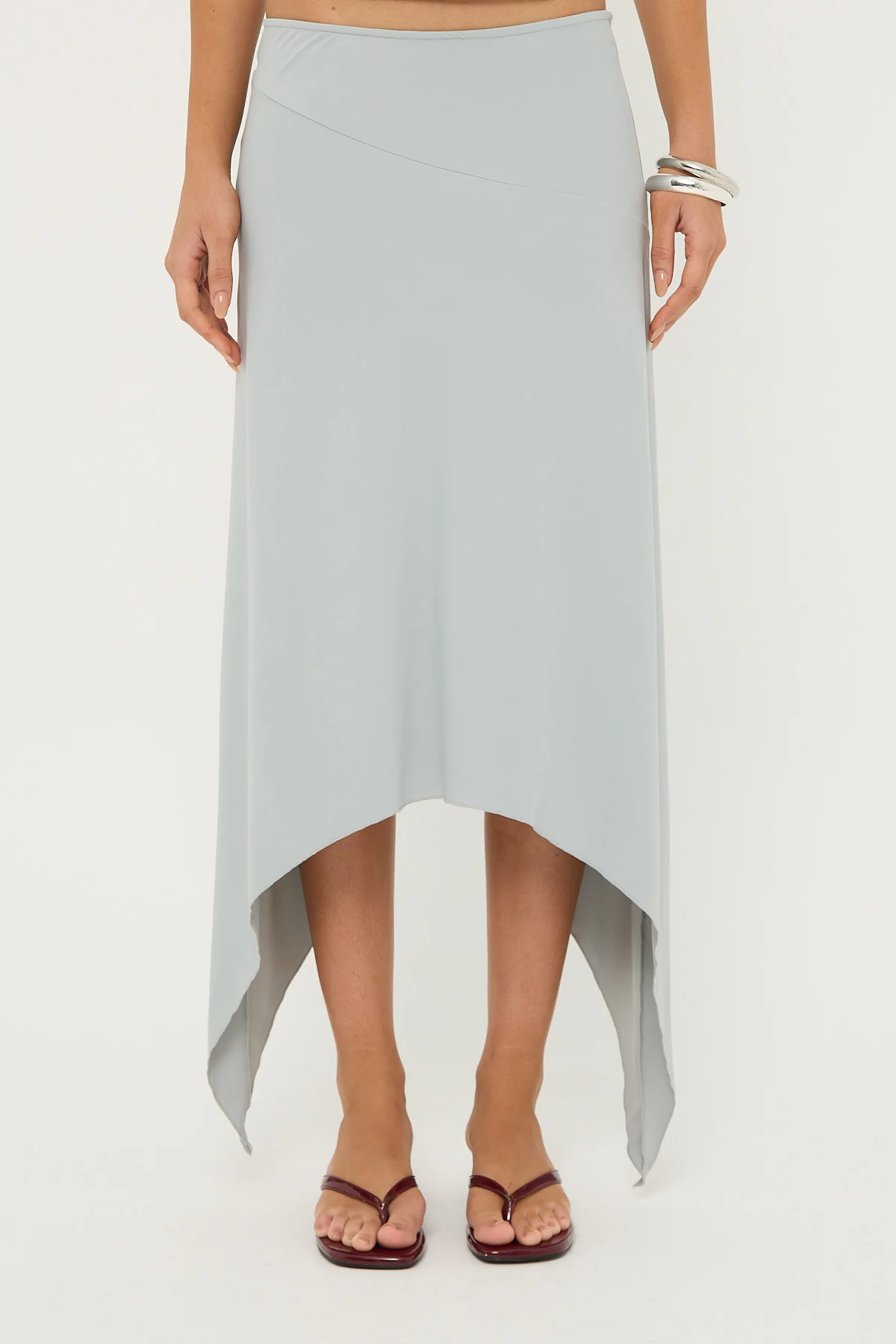 Lioness Cherie Midi Skirt Smoke - Image 7