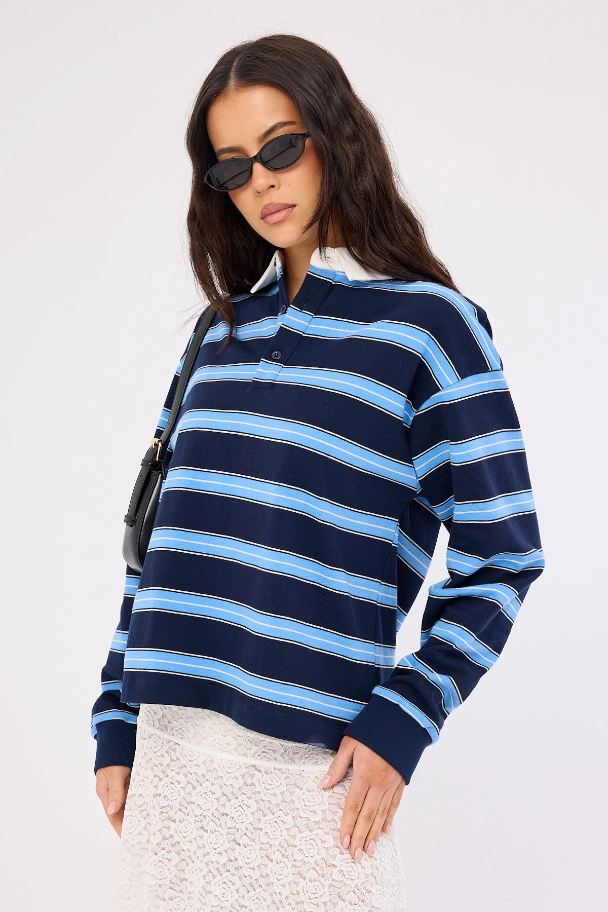 Lioness Countryside Jersey Midnight Stripe - Image 4
