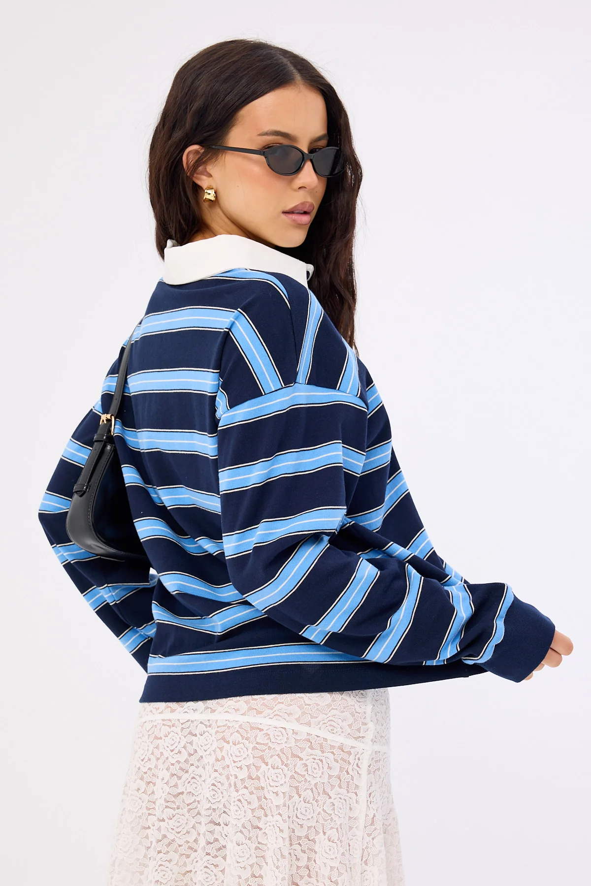 Lioness Countryside Jersey Midnight Stripe - Image 5
