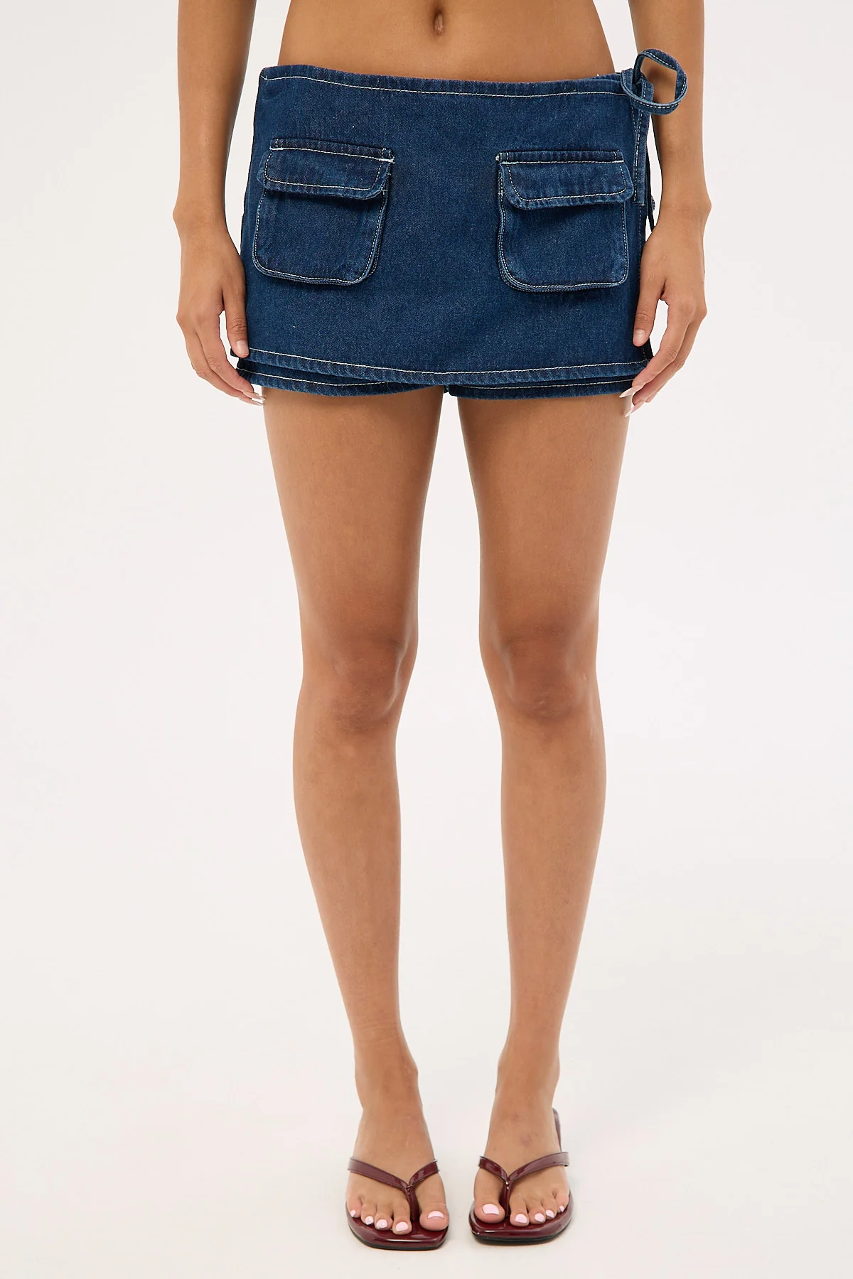 Lioness Countryside Skort Blue Denim - Image 6
