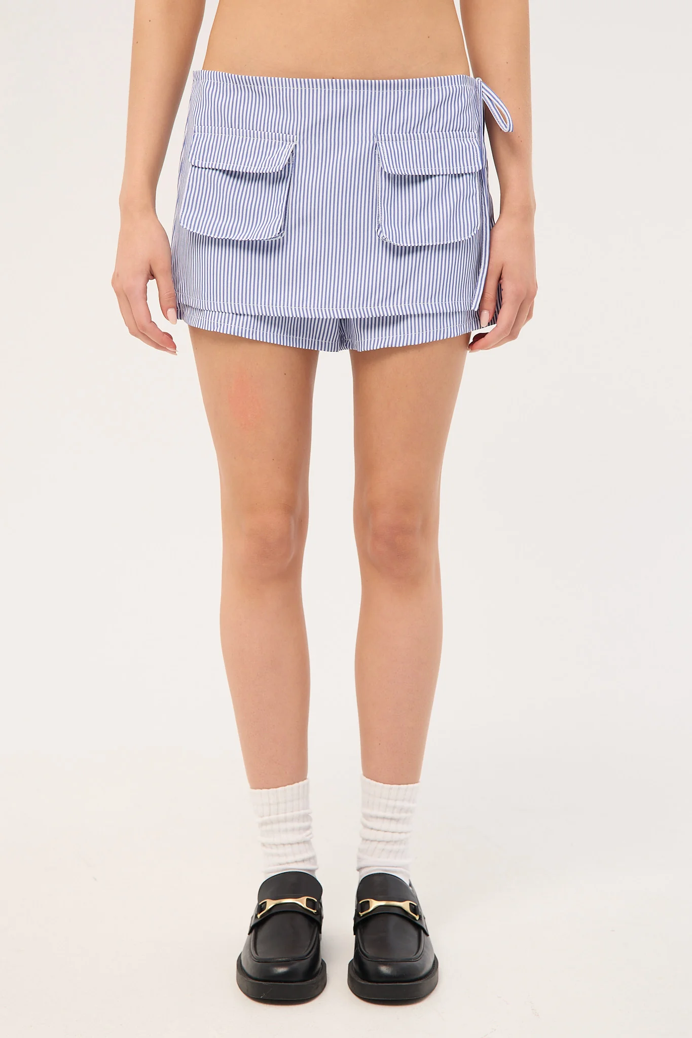 Lioness Countryside Skort Blue Stripe - Image 6