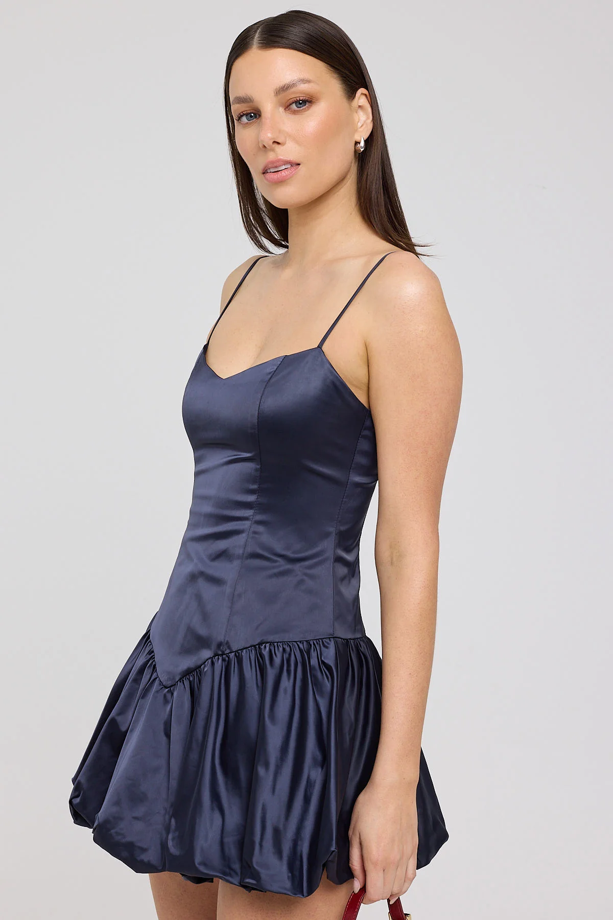 Lioness Dollhouse Mini Dress Navy - Image 3