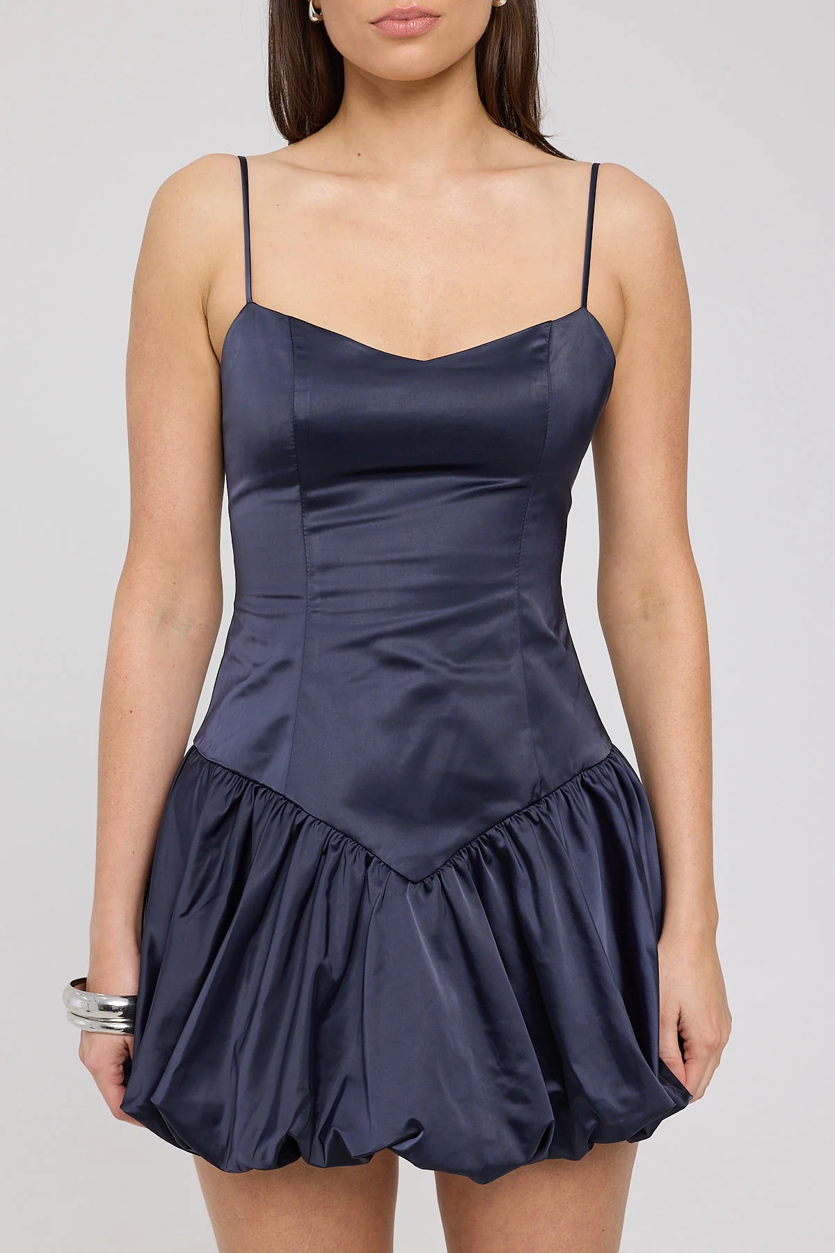 Lioness Dollhouse Mini Dress Navy - Image 7