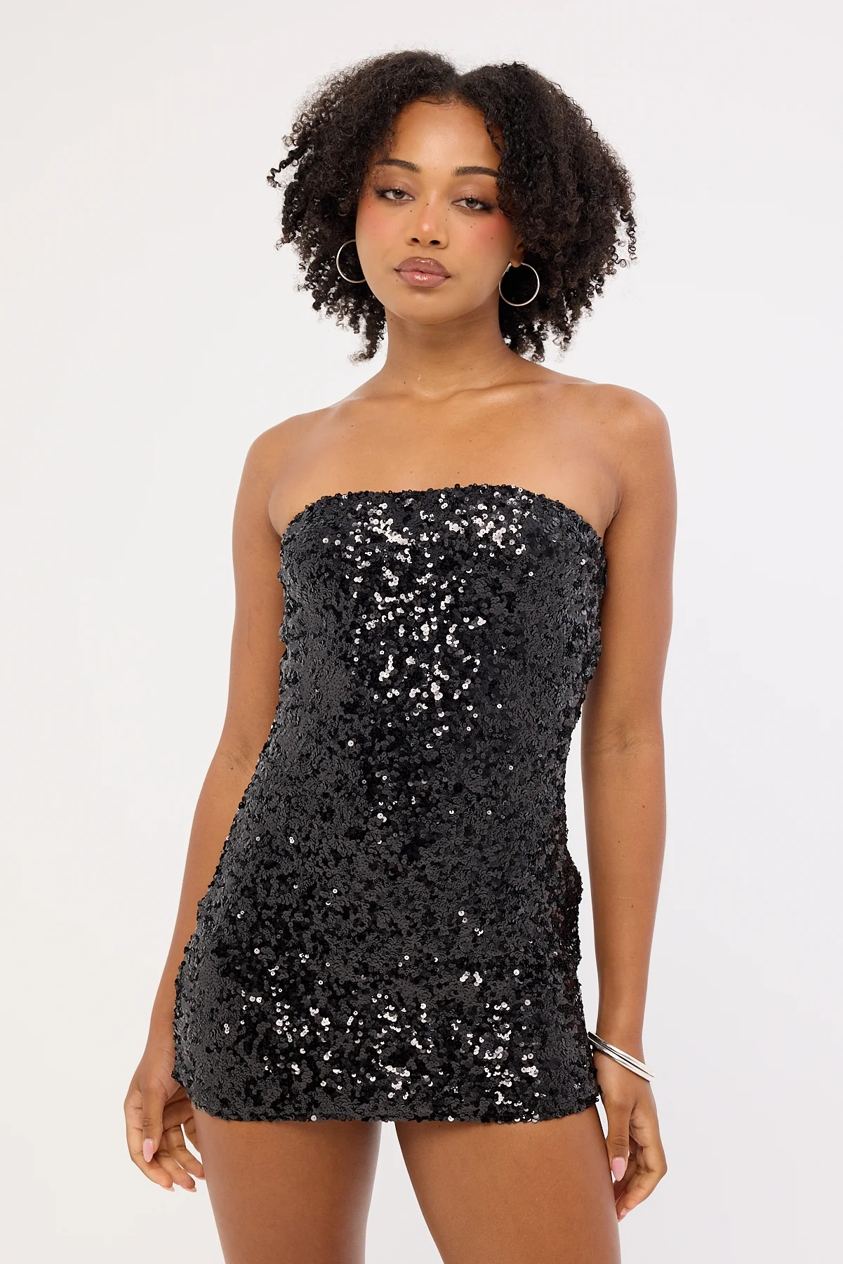 Lioness Eastside Mini Dress Noir - Image 2