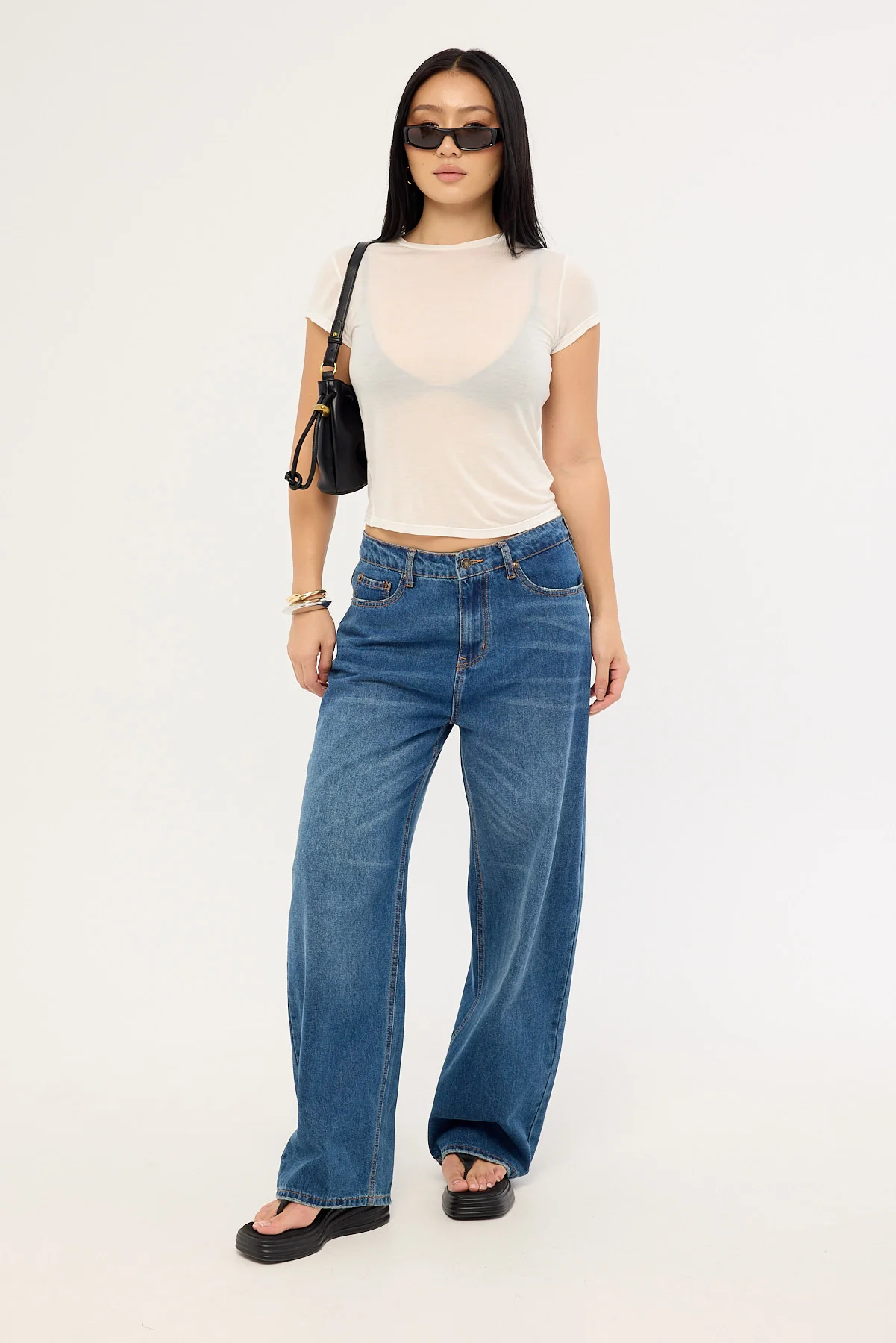 Lioness Evolve Jean Mid Blue