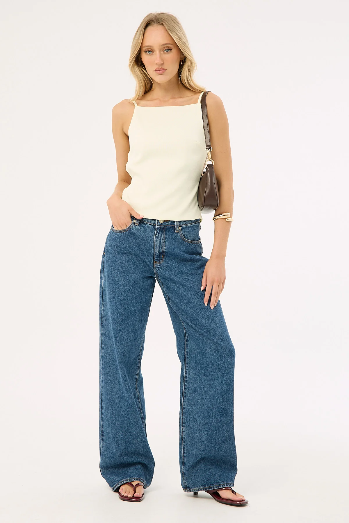 Lioness Horizon Tie Top Soft Lemon - Image 4