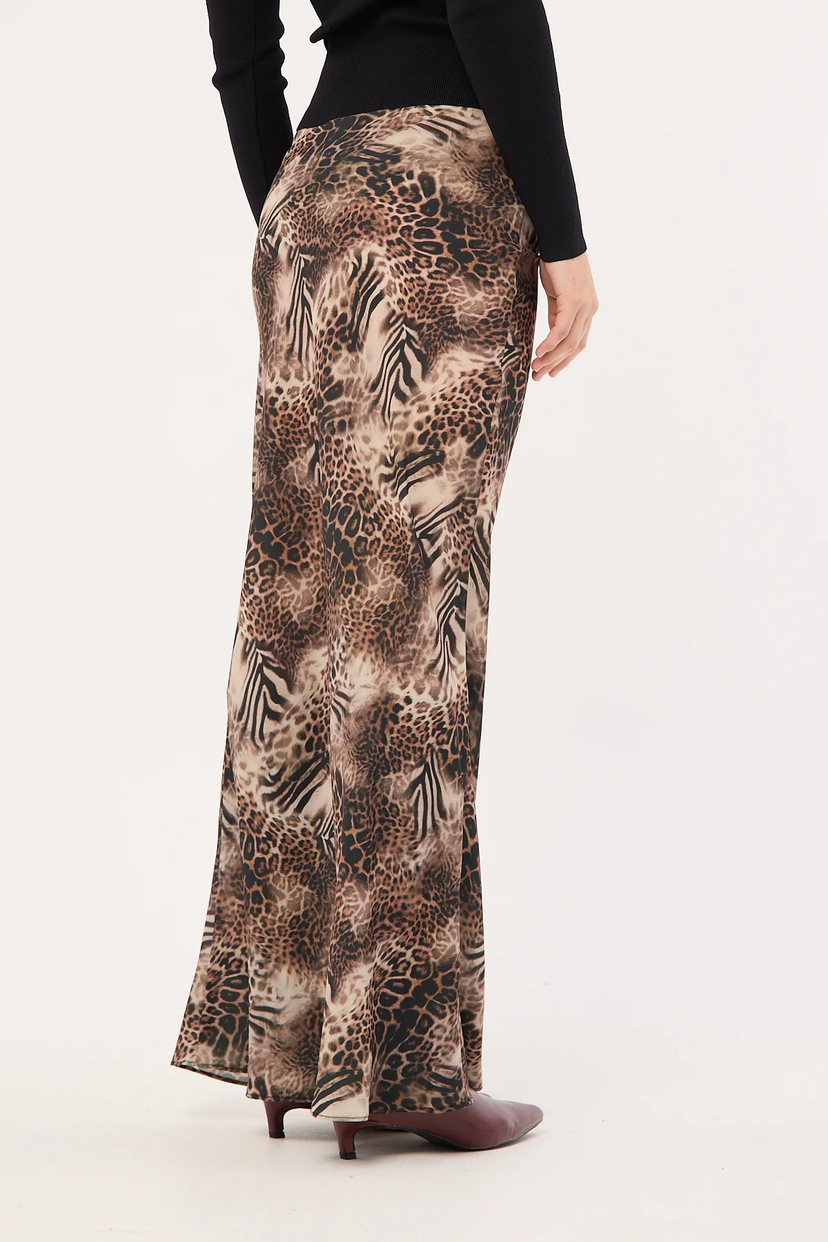 Lioness Hudson Maxi Skirt Multi Animal - Image 6